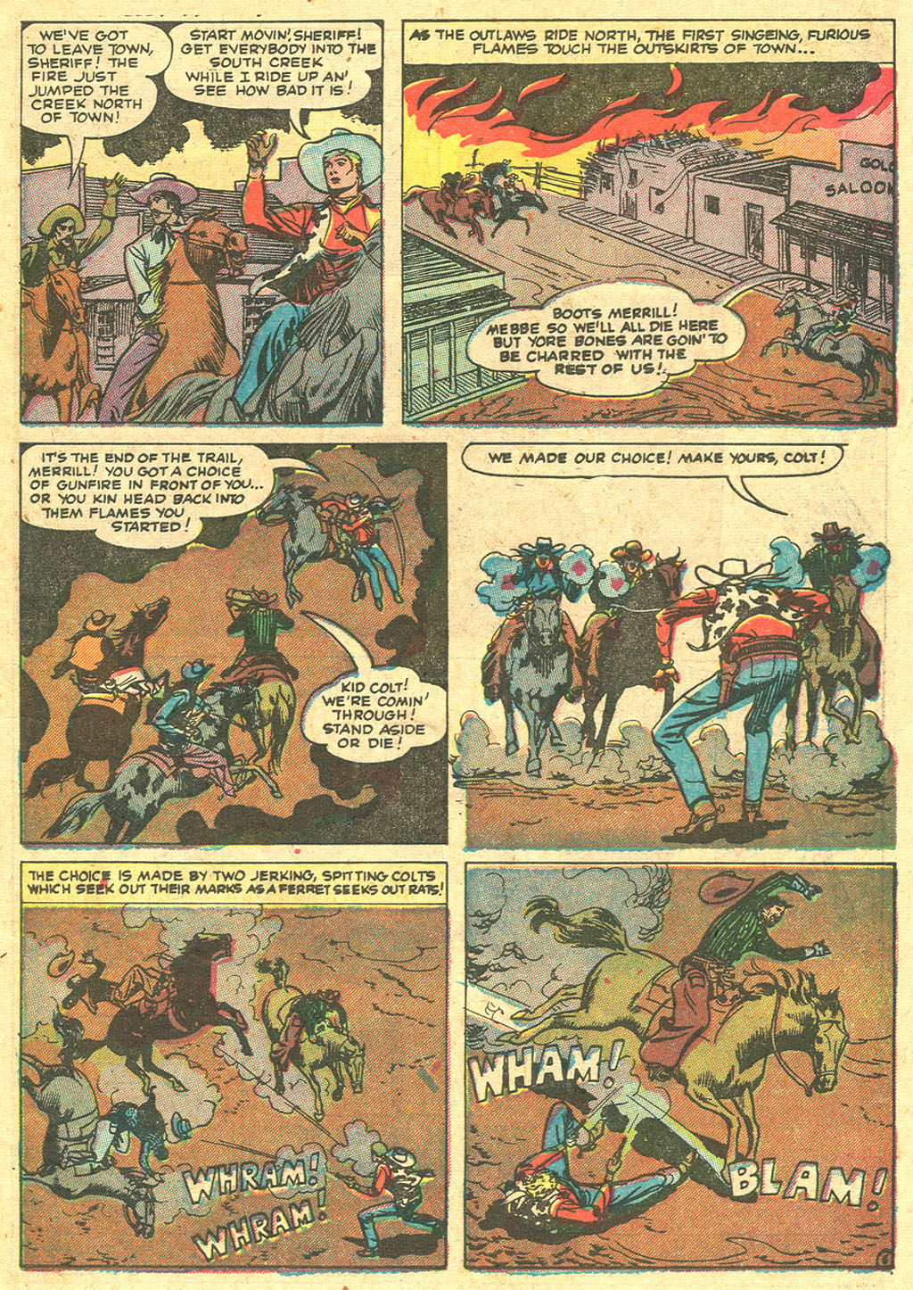 Read online Kid Colt Outlaw comic -  Issue #19 - 31