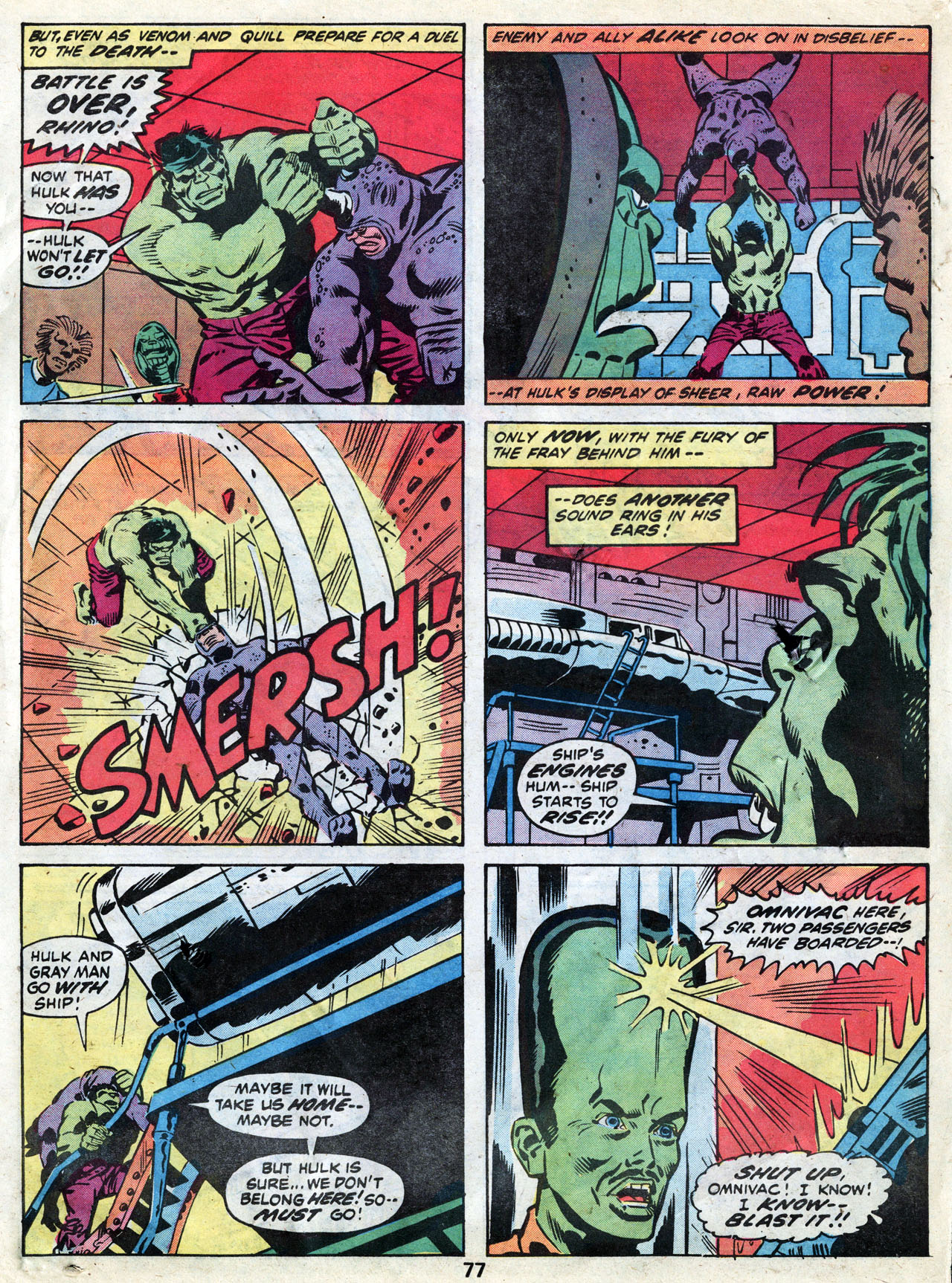 Read online Marvel Treasury Edition comic -  Issue #17 - 78