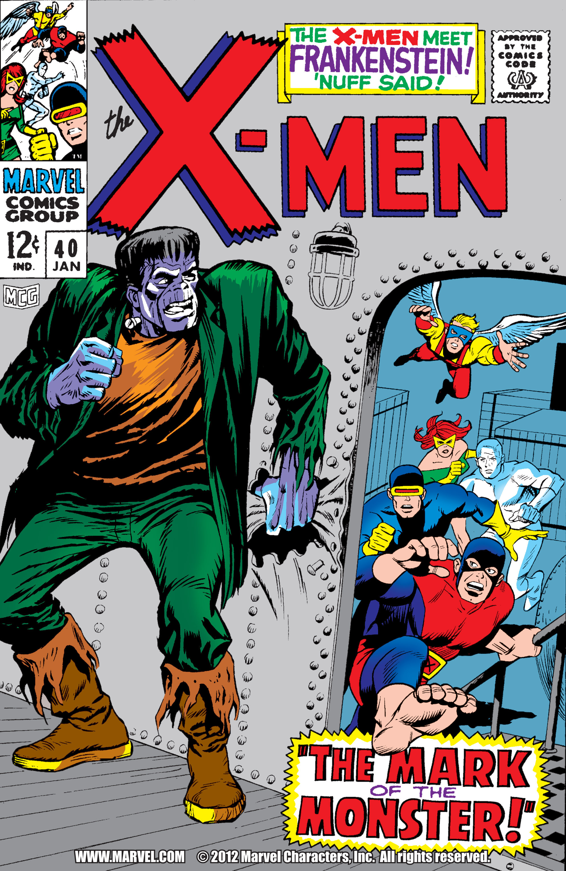Uncanny X-Men (1963) 40 Page 0
