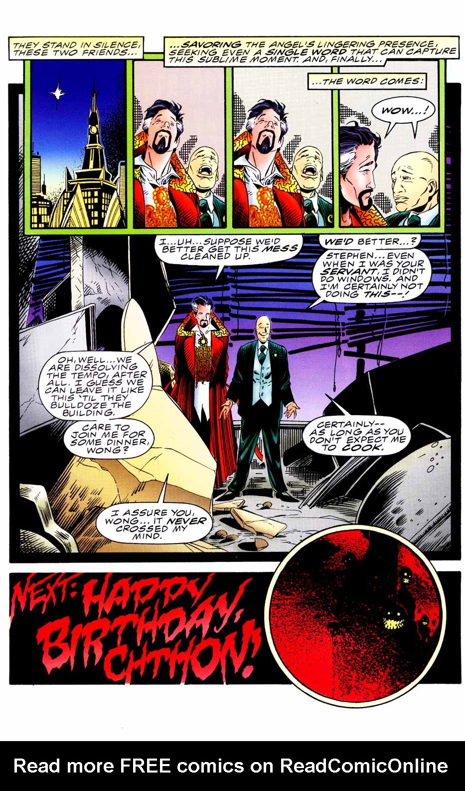 Read online Doctor Strange: Sorcerer Supreme comic -  Issue #89 - 21