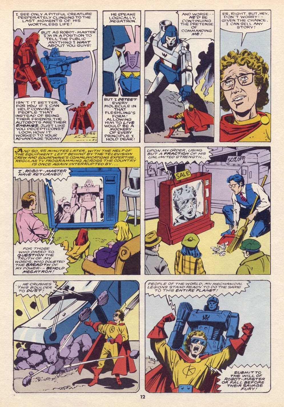Read online The Transformers (UK) comic -  Issue #56 - 11