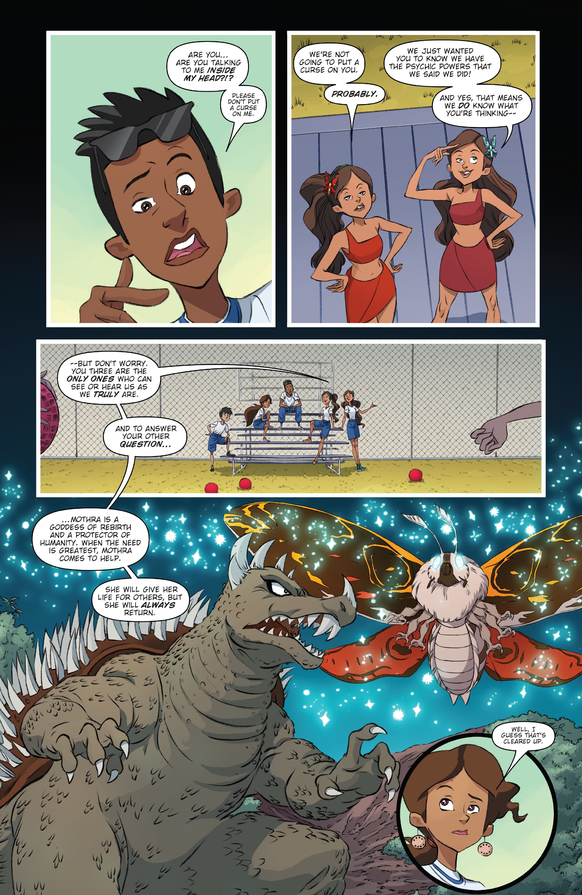 Read online Godzilla: Monsters & Protectors comic -  Issue #4 - 12