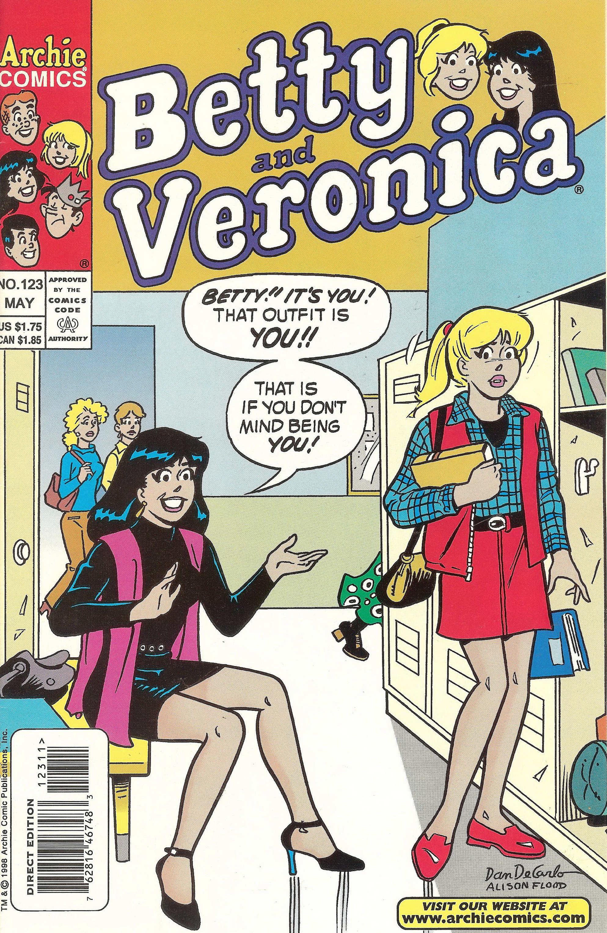Read online Betty and Veronica (1987) comic -  Issue #123 - 1