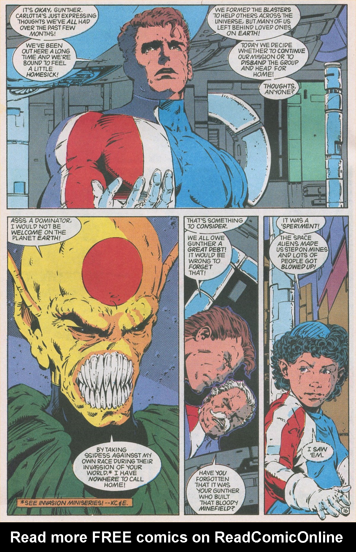 Read online Valor (1992) comic -  Issue #5 - 16