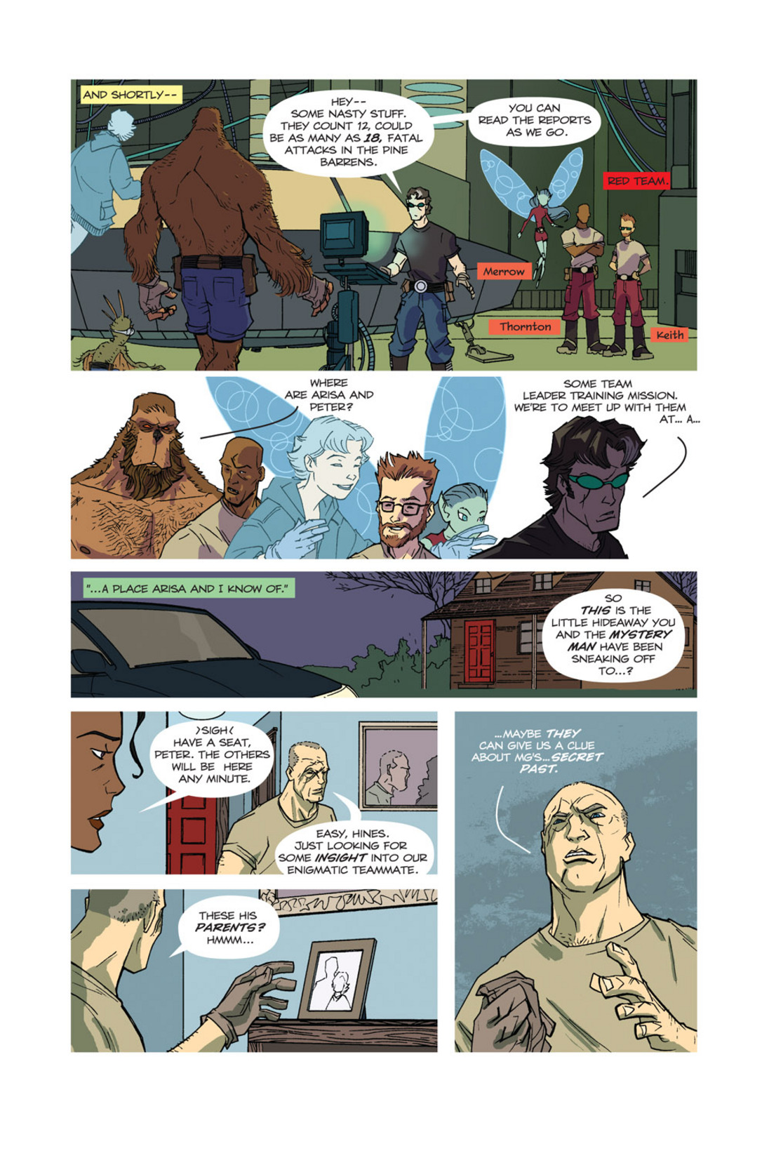 Read online The Perhapanauts comic -  Issue # _Annual 1 - 12