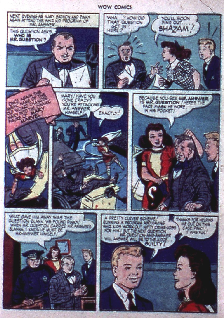 Read online Wow Comics comic -  Issue #28 - 12