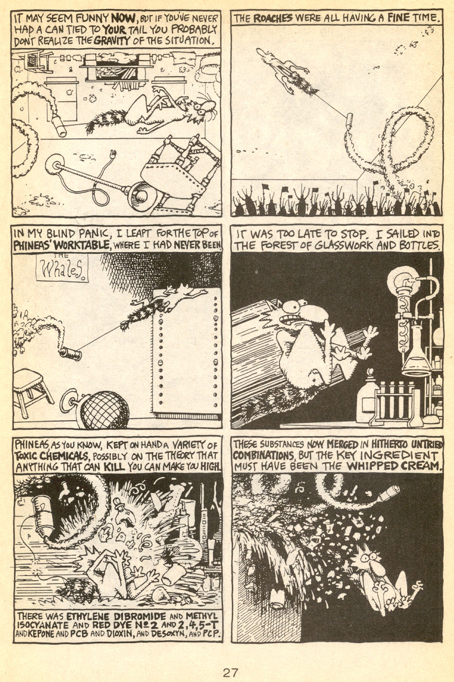 Read online Adventures of Fat Freddy's Cat comic -  Issue #6 - 29