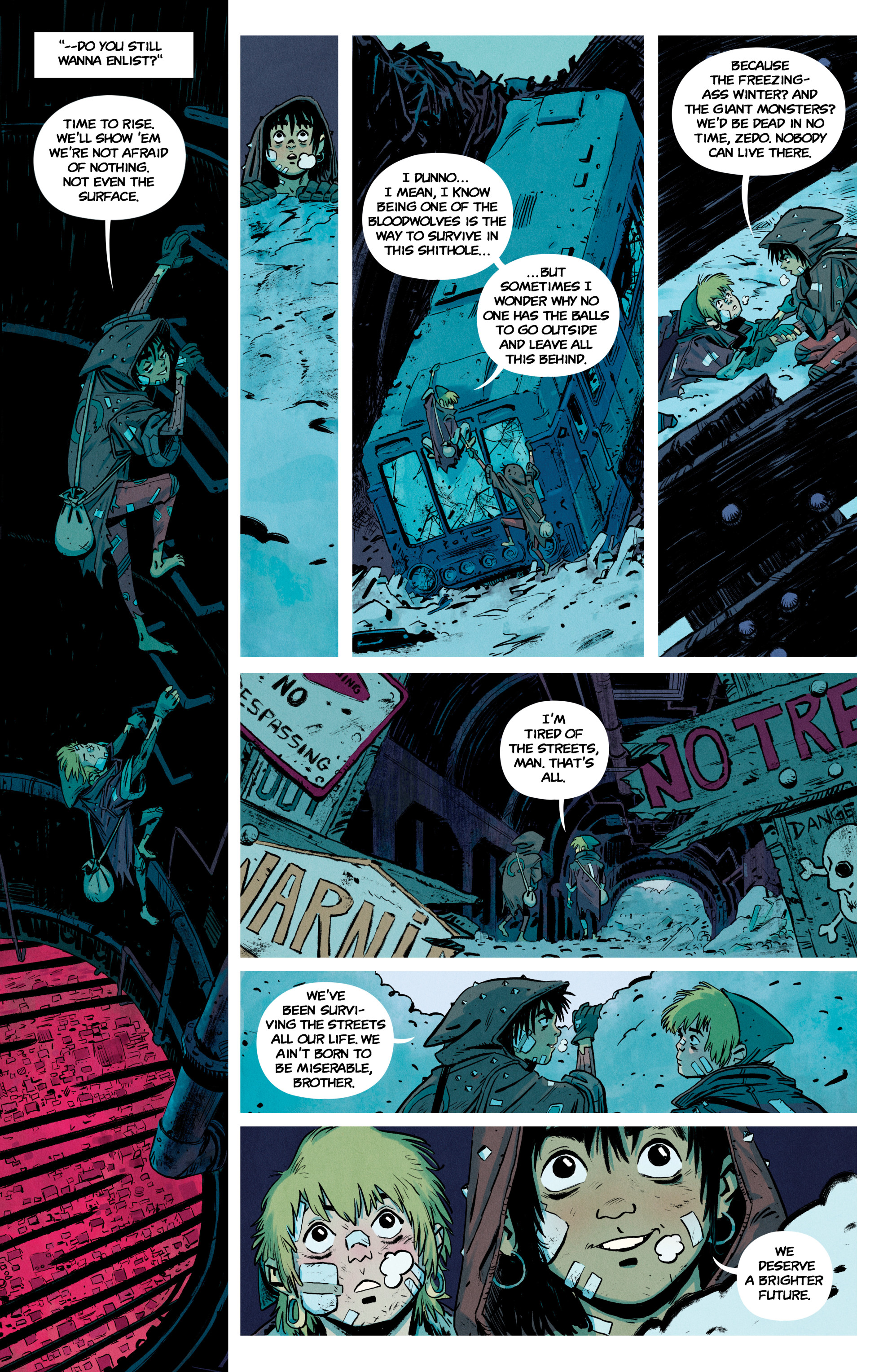 Read online Giants comic -  Issue # _TPB - 19