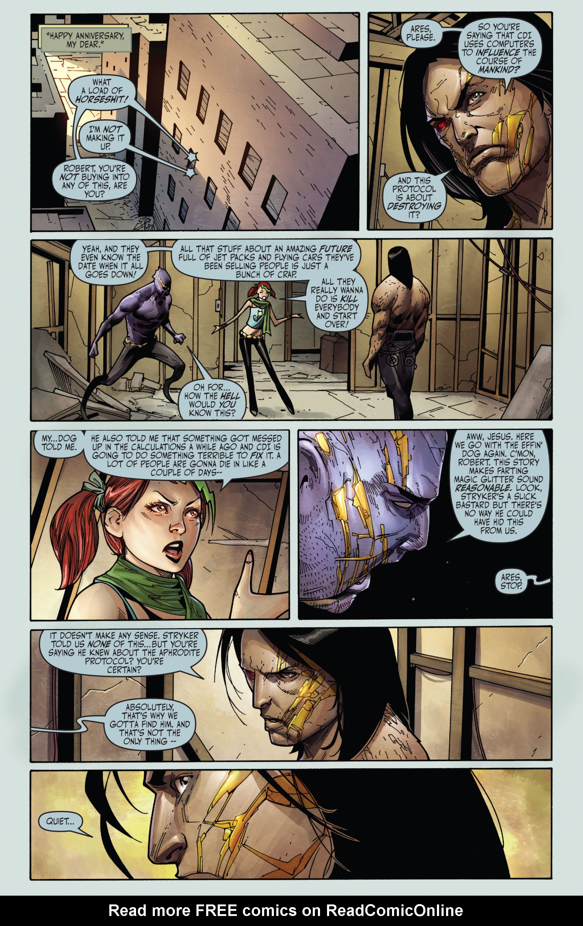 Read online Cyberforce (2012) comic -  Issue #3 - 15