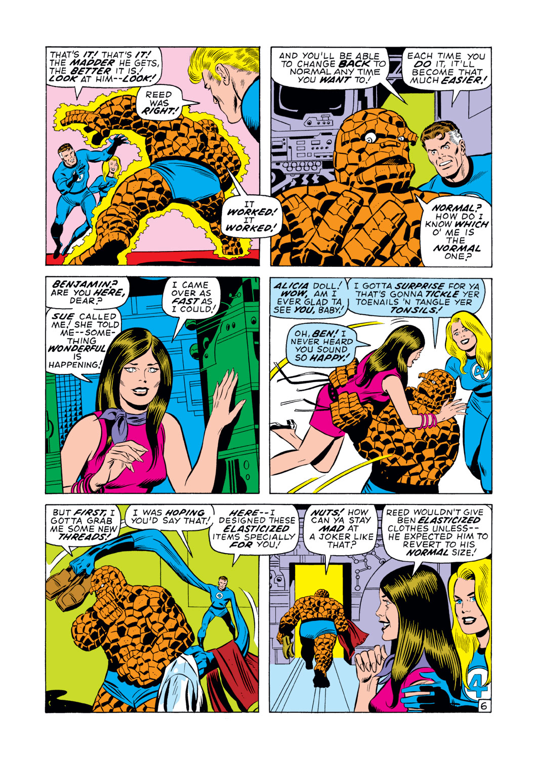 Read online Fantastic Four (1961) comic -  Issue #107 - 7