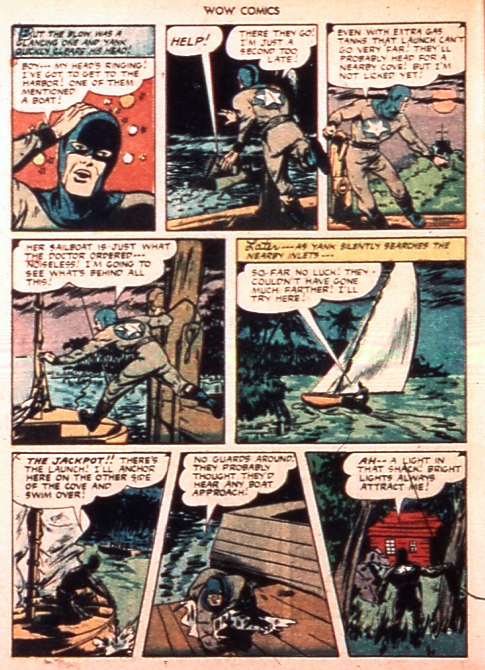 Read online Wow Comics comic -  Issue #47 - 48