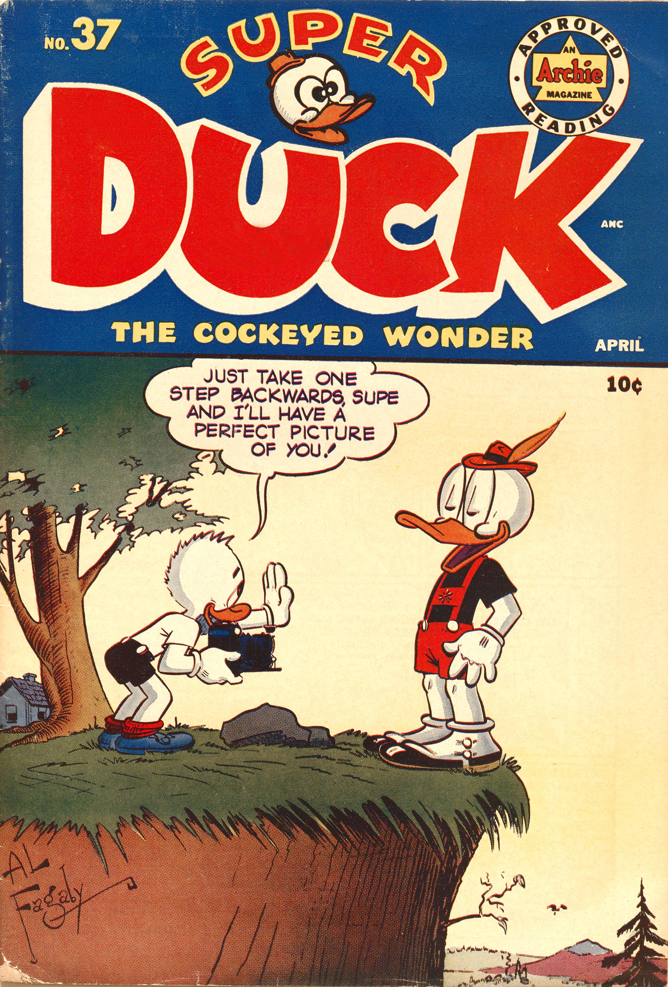 Read online Super Duck Comics comic -  Issue #37 - 1