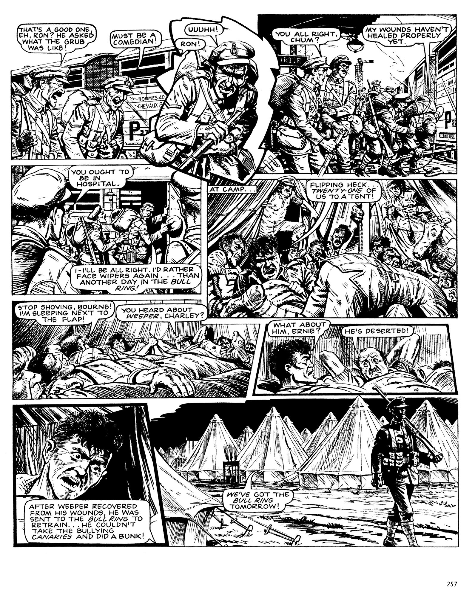 Read online Charley's War: The Definitive Collection comic -  Issue # TPB 2 - 257