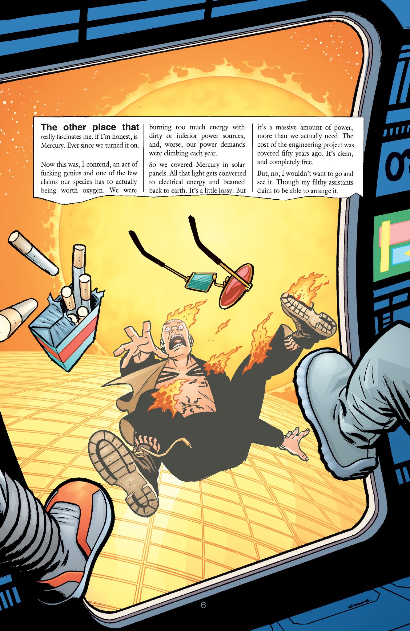 Read online Transmetropolitan comic -  Issue # Issue Filth of the City - 6