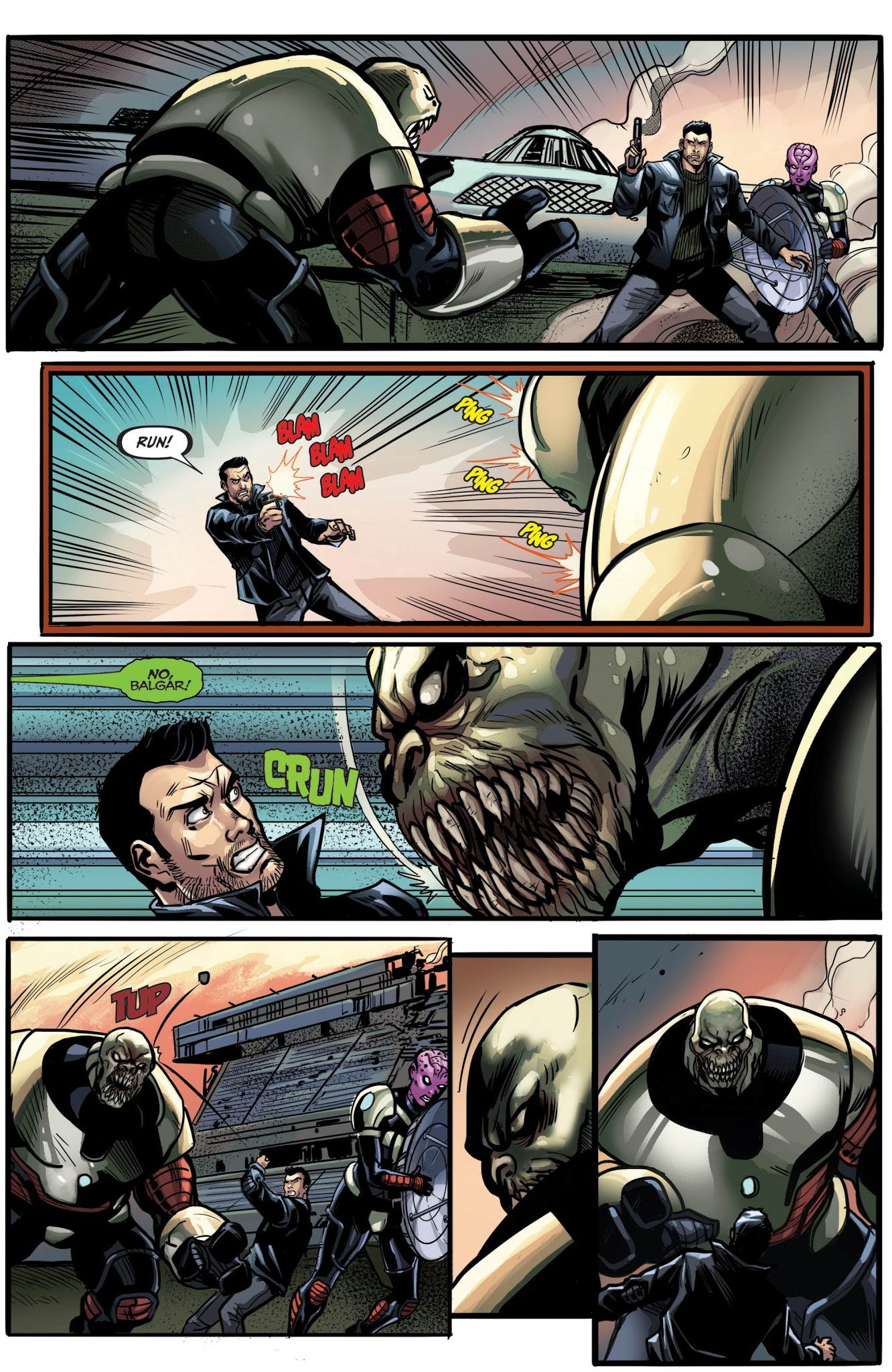 Read online Aliens vs. Zombies comic -  Issue #5 - 10