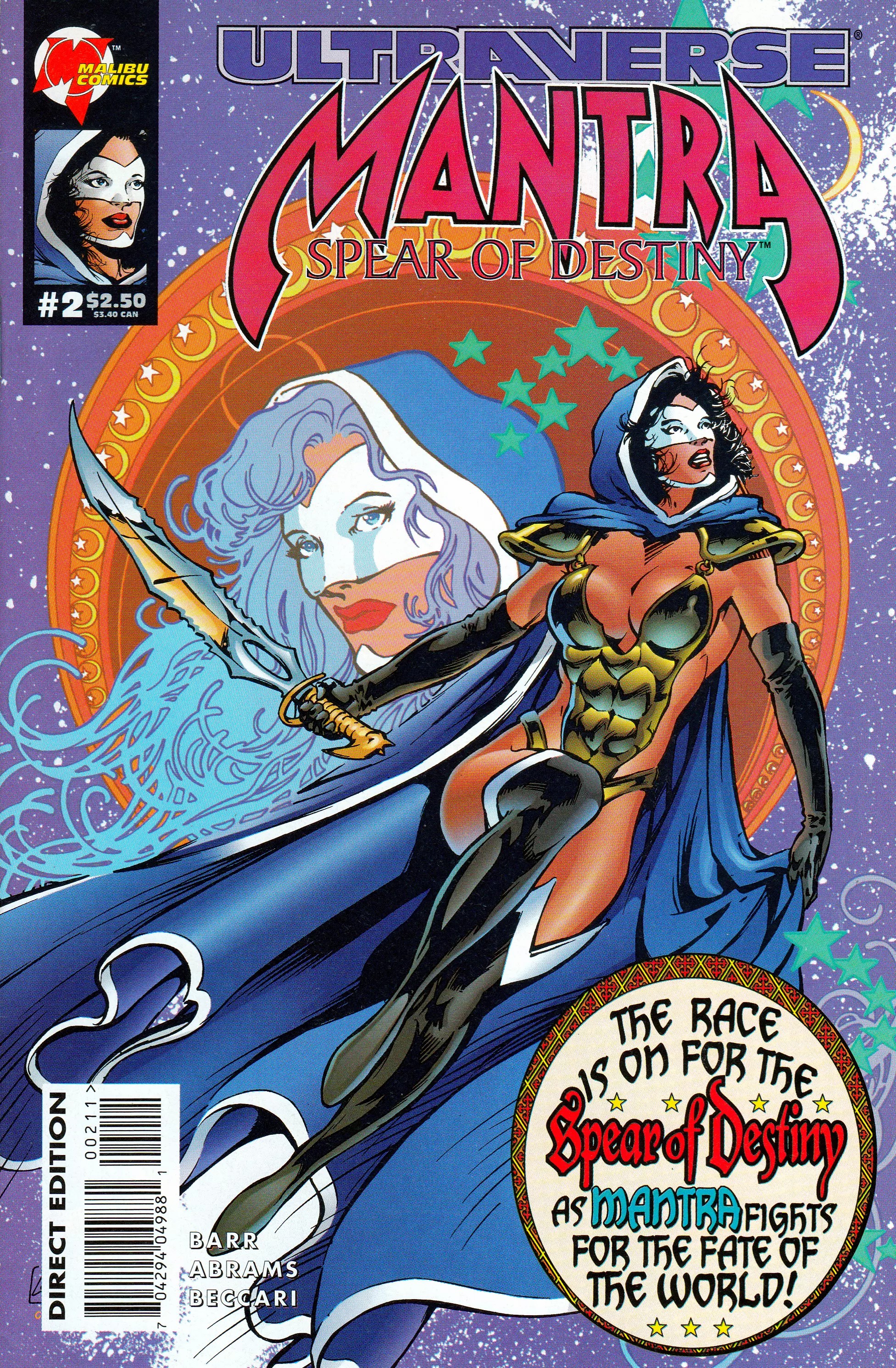Read online Mantra: Spear of Destiny comic -  Issue #2 - 1
