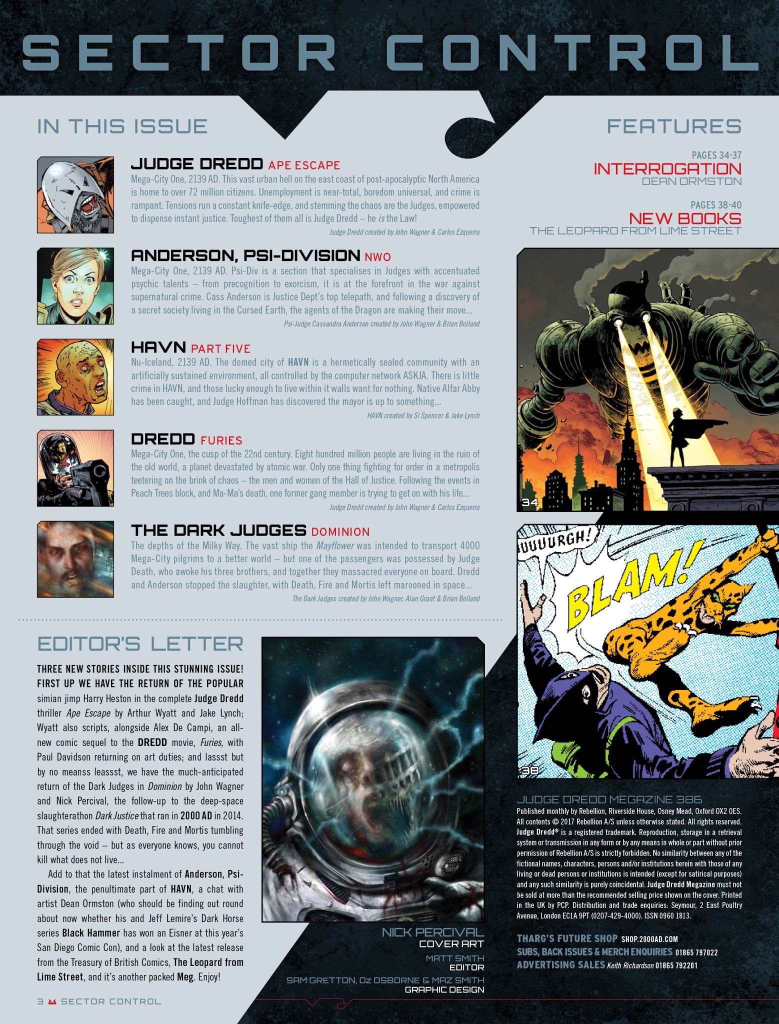 Read online Judge Dredd Megazine (Vol. 5) comic -  Issue #386 - 3