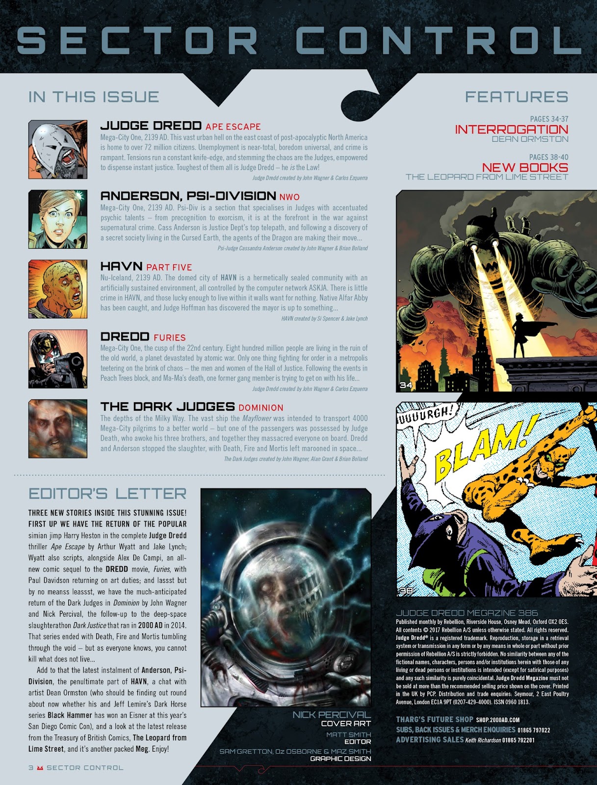 Judge Dredd Megazine (Vol. 5) issue 386 - Page 3