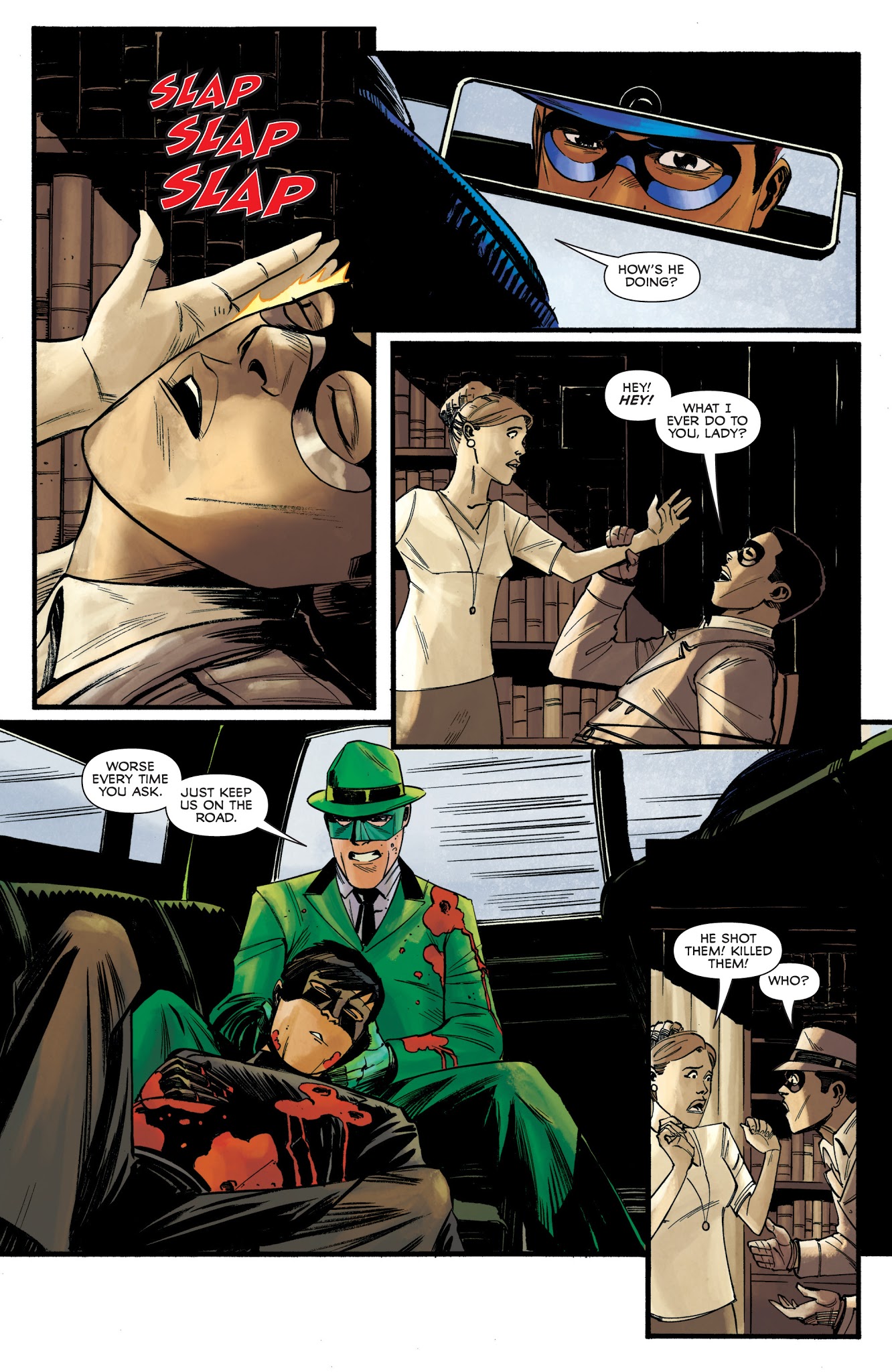Read online The Green Hornet '66 Meets the Spirit comic -  Issue #5 - 8