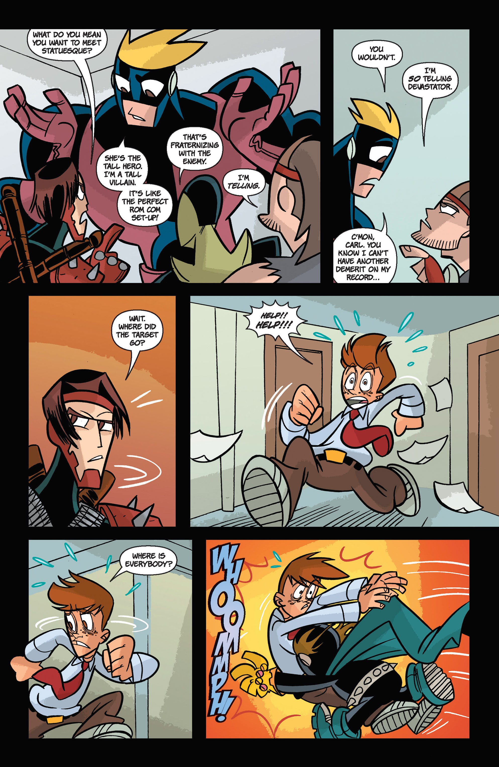 Read online Super Human Resources comic -  Issue #1 - 24