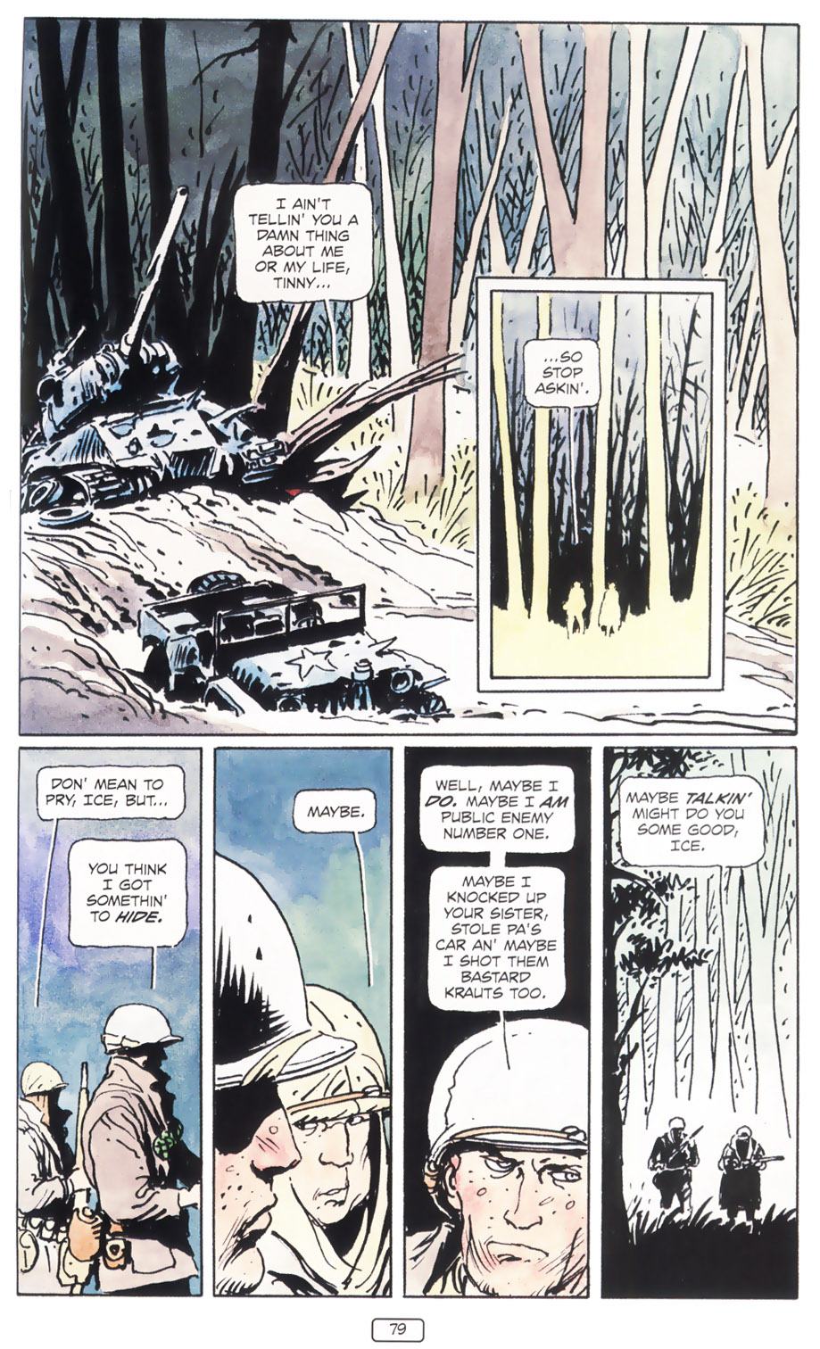 Read online Sgt. Rock: Between Hell & A Hard Place comic -  Issue # TPB - 85