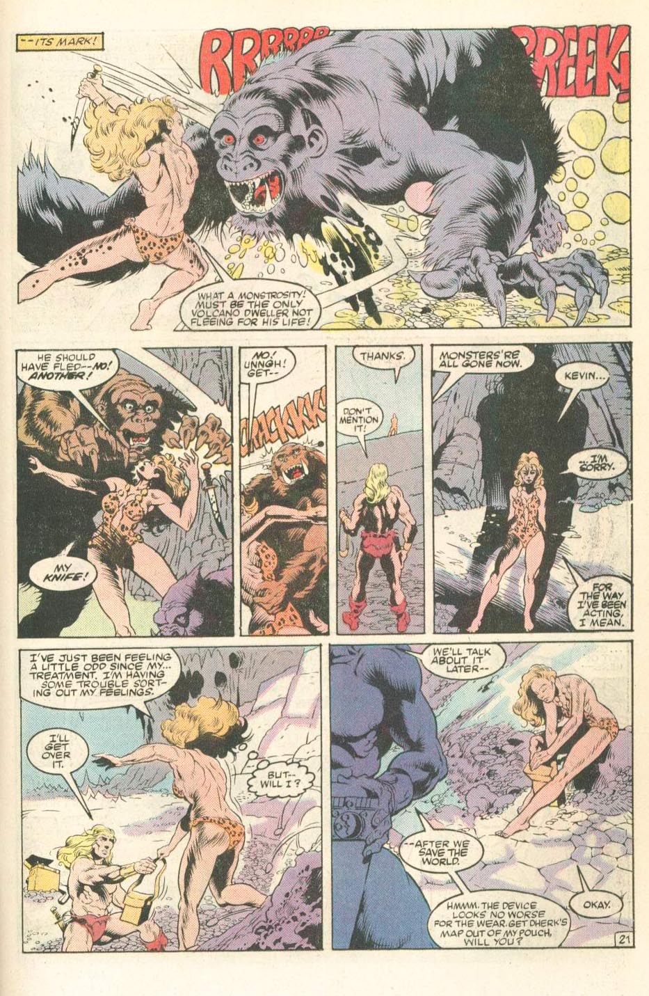 Read online Ka-Zar the Savage comic -  Issue #28 - 23