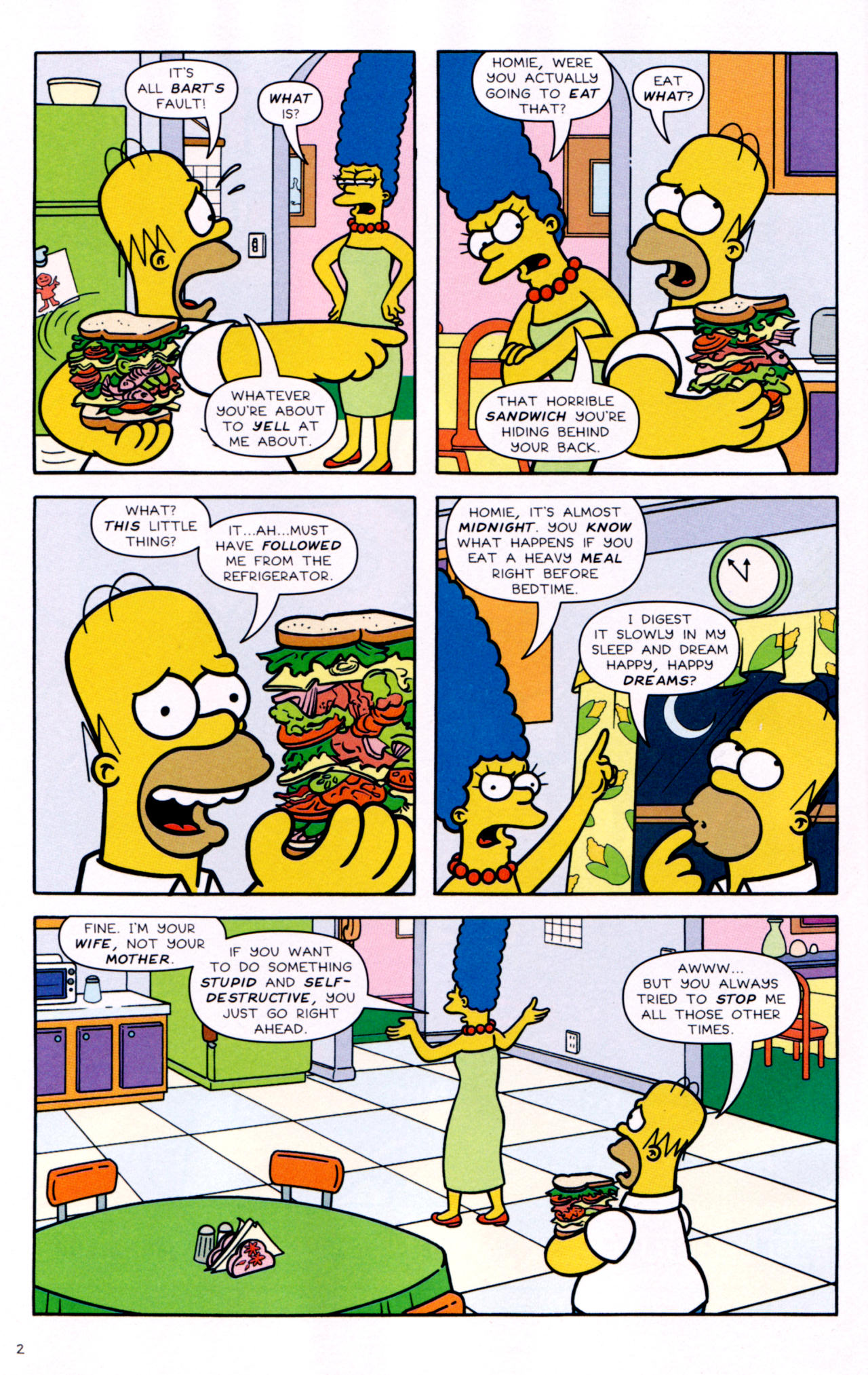 Read online Simpsons Comics comic -  Issue #129 - 3