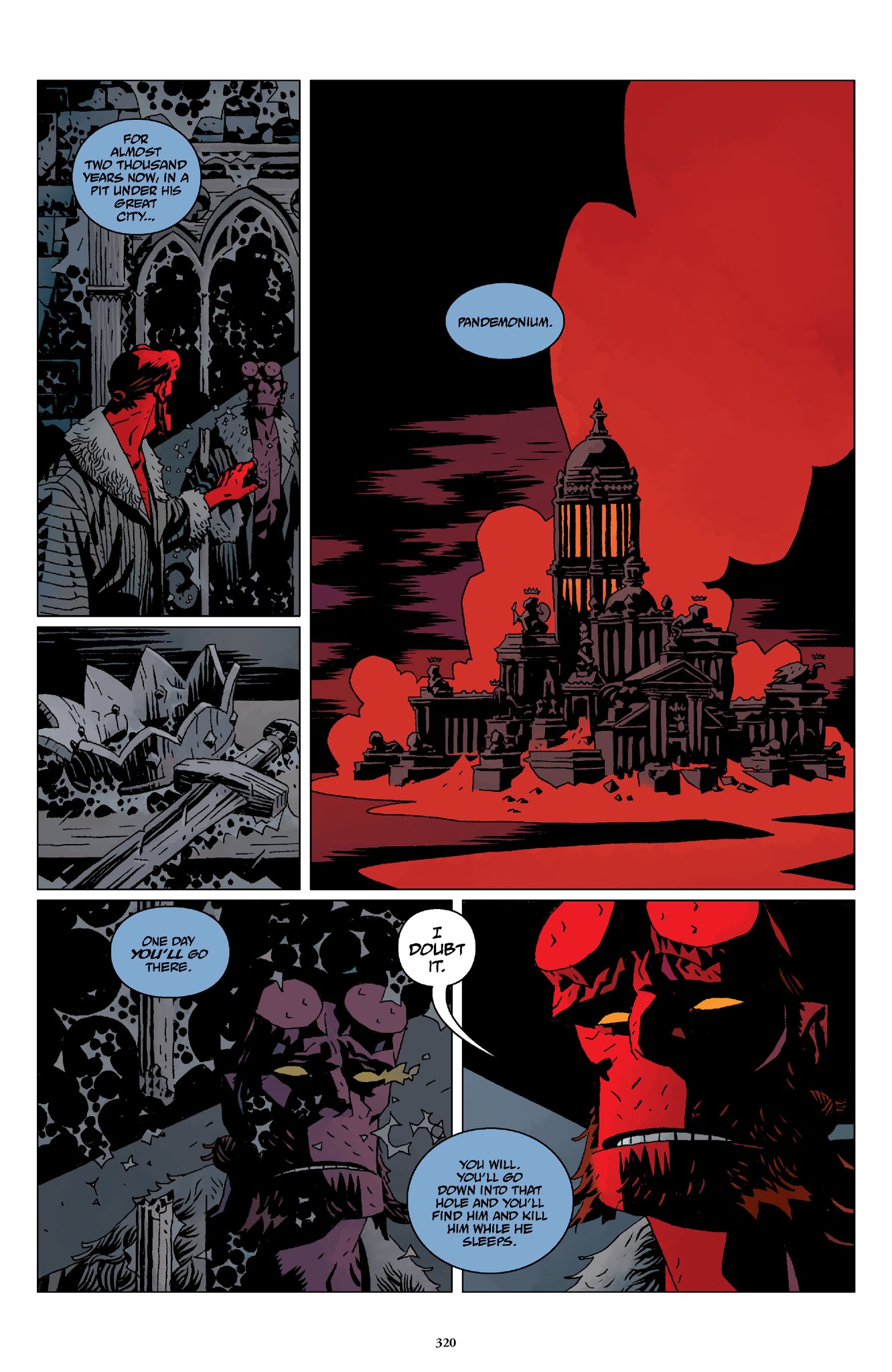 Read online Hellboy Omnibus comic -  Issue # TPB 3 (Part 4) - 21