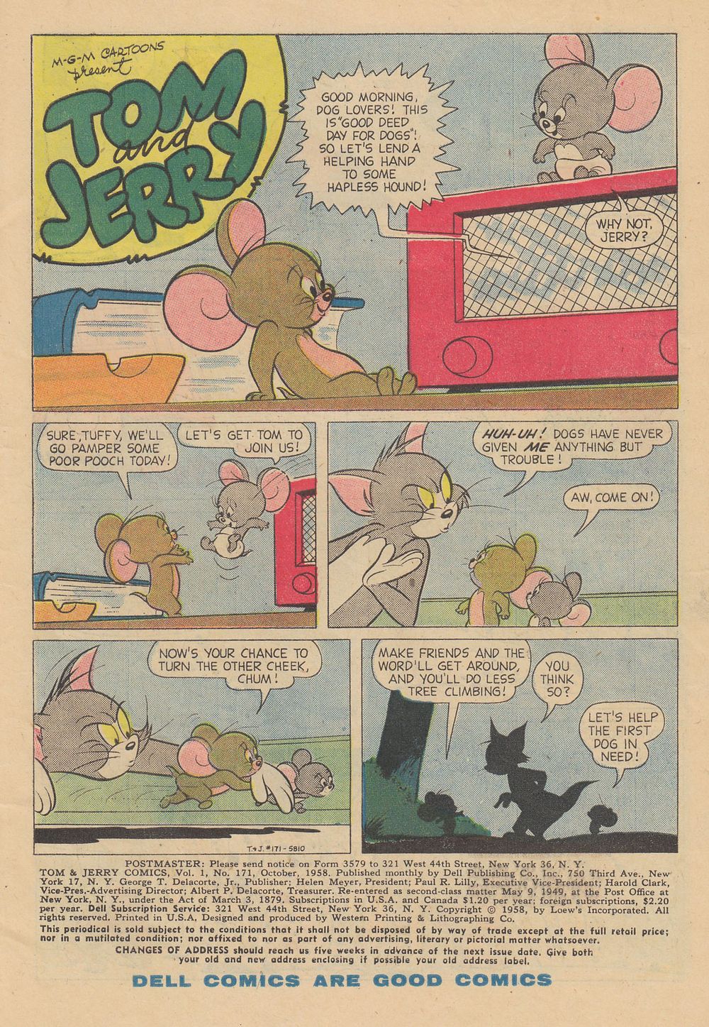 Read online Tom & Jerry Comics comic -  Issue #171 - 3