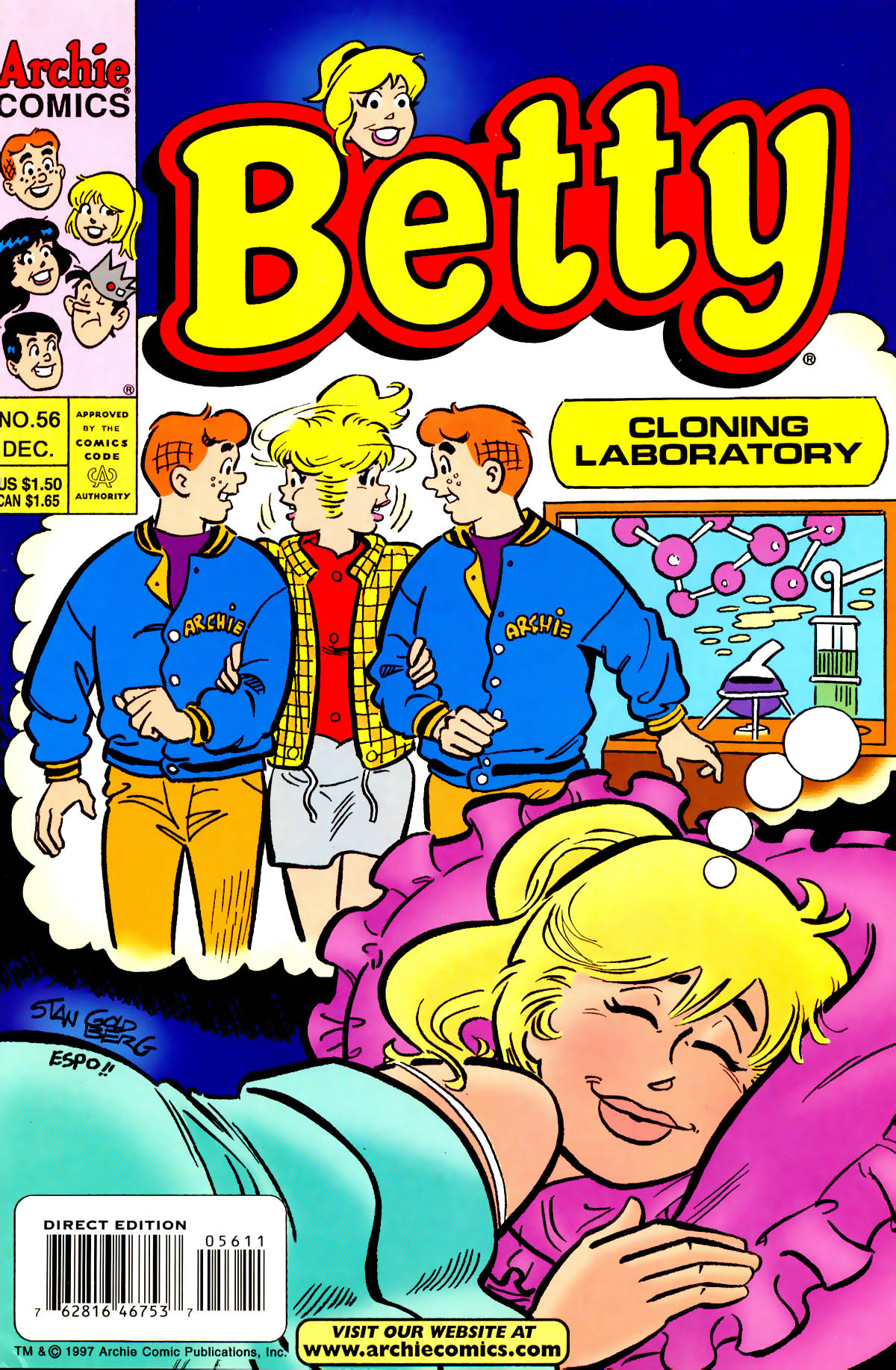 Read online Betty comic -  Issue #56 - 1