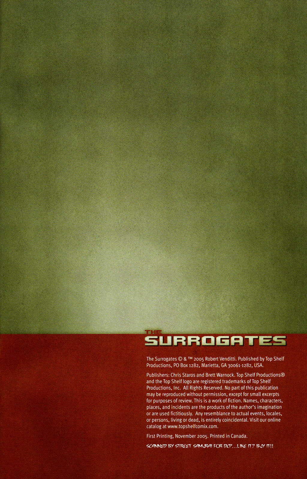 Read online The Surrogates comic -  Issue #3 - 34
