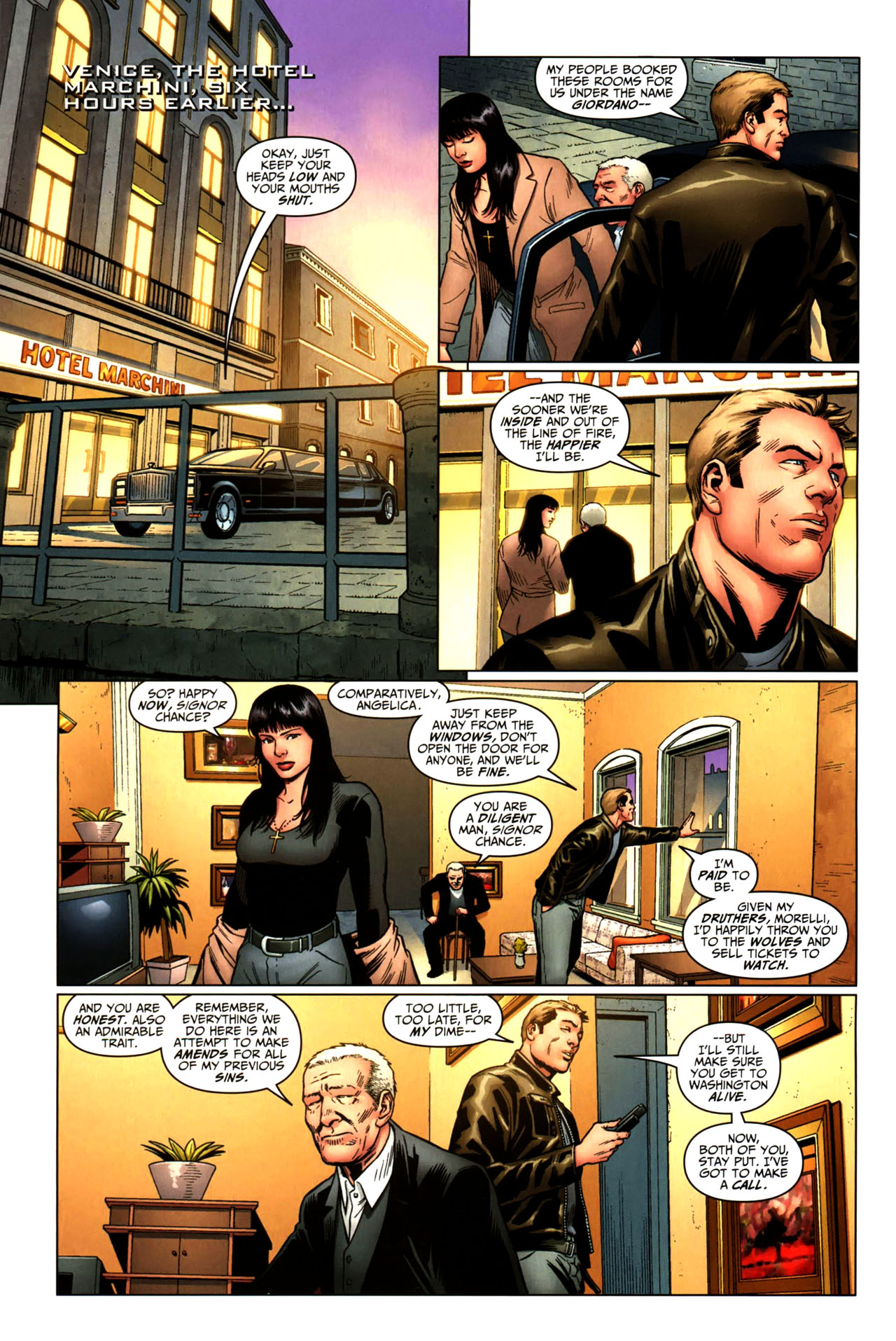 Read online Human Target (2010) comic -  Issue #3 - 6