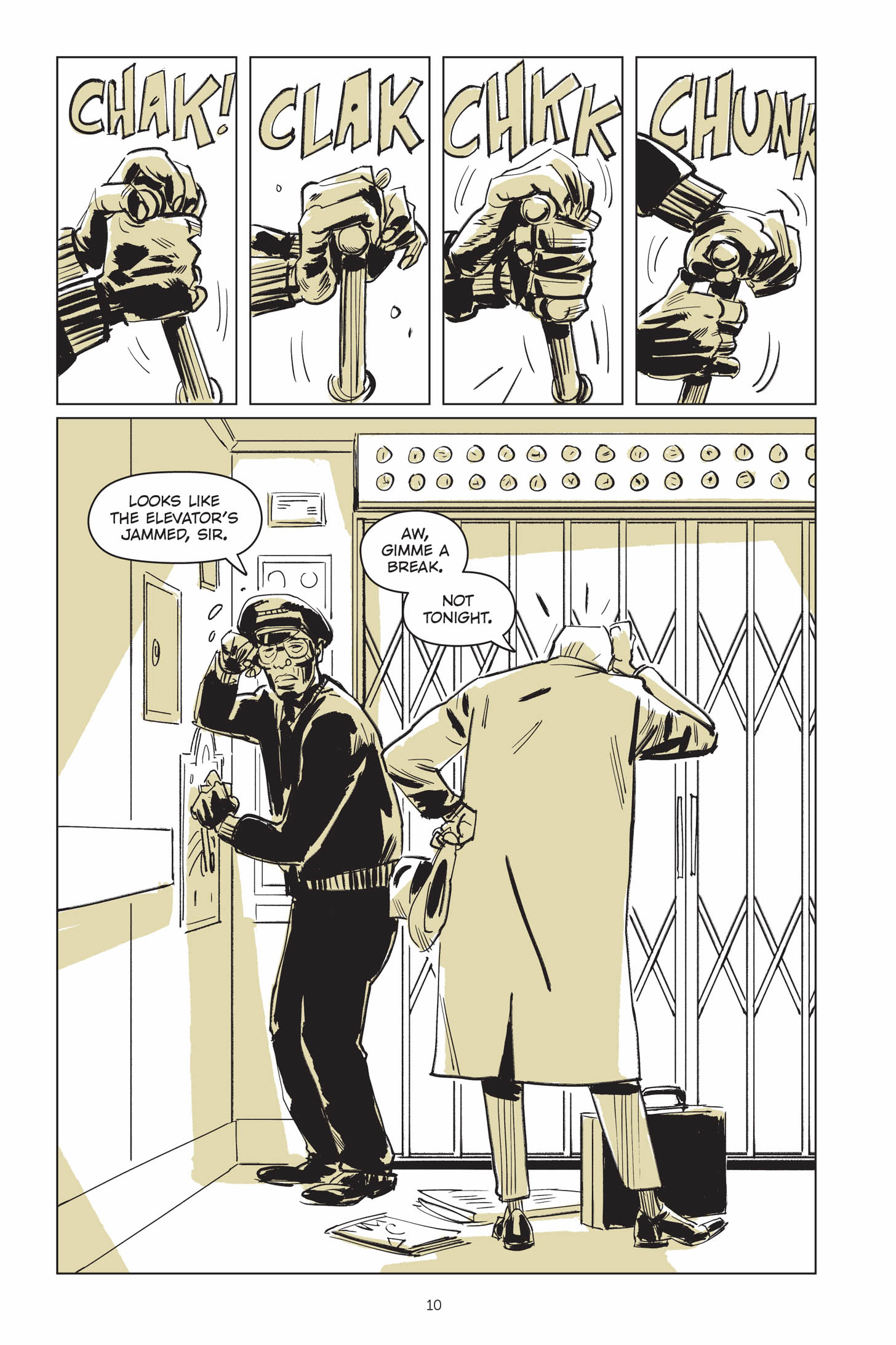 Read online Now Let Me Fly: A Portrait of Eugene Bullard comic -  Issue # TPB (Part 1) - 17