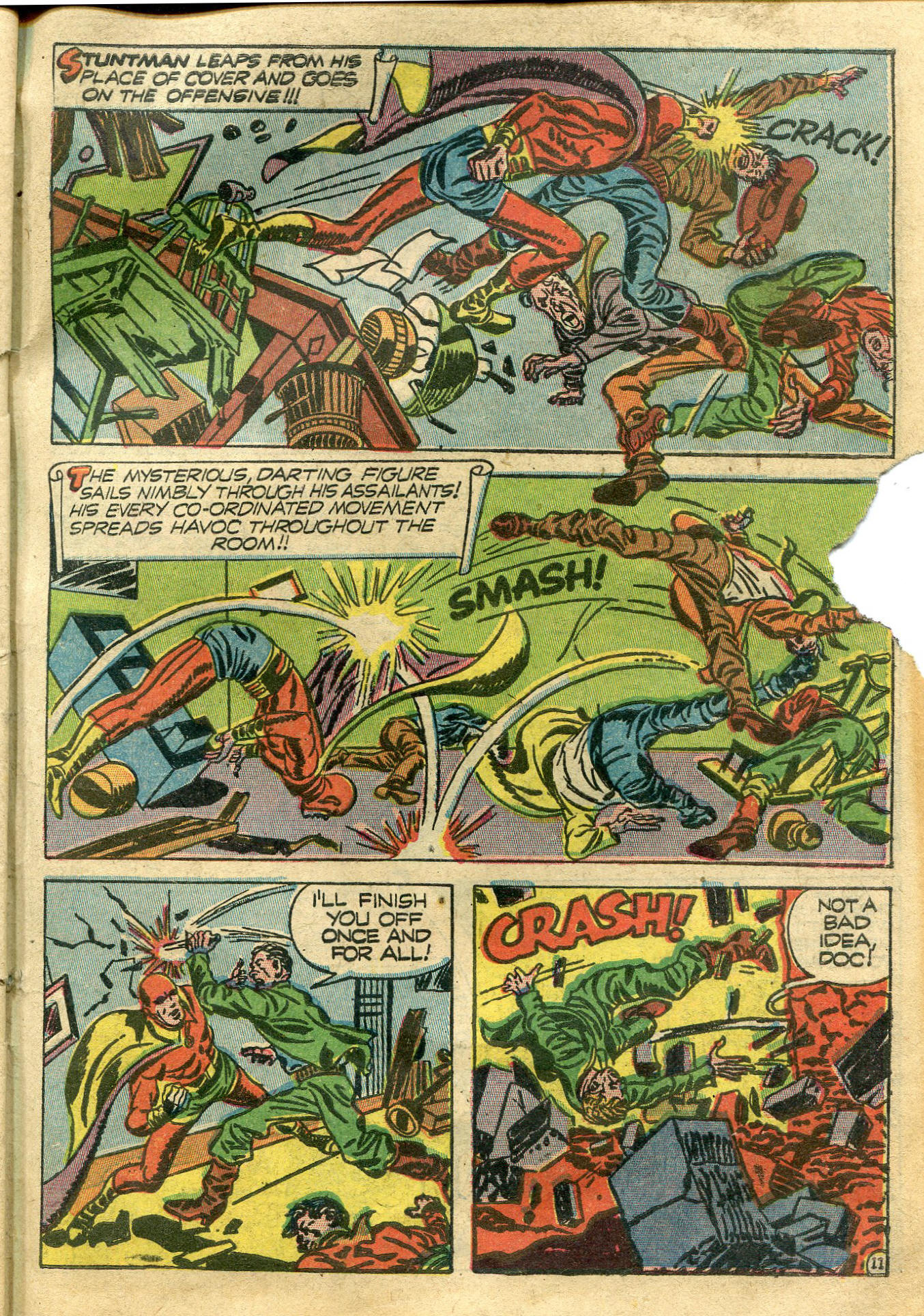 Read online Stuntman comic -  Issue #3 - 12