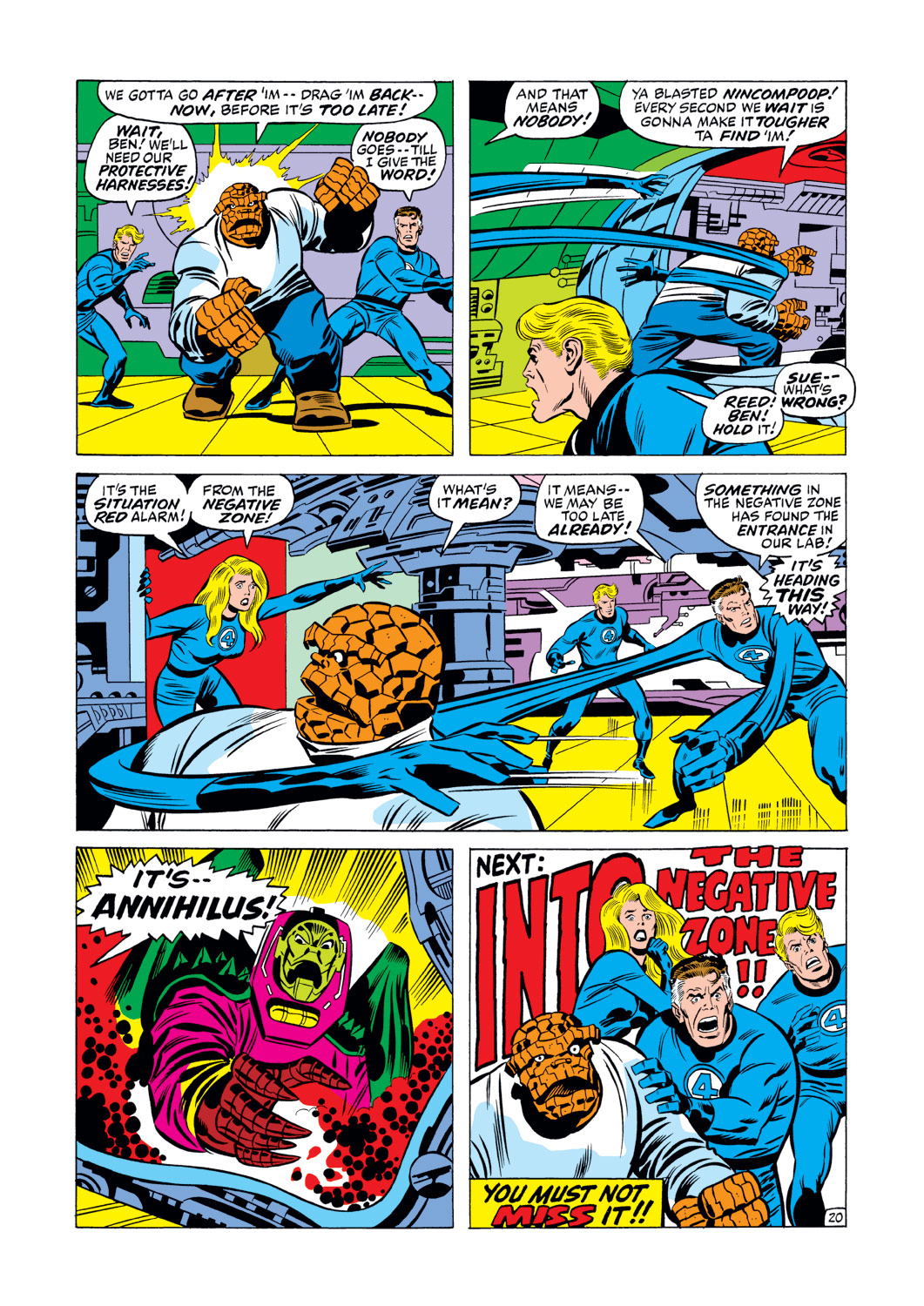 Read online Fantastic Four (1961) comic -  Issue #108 - 20