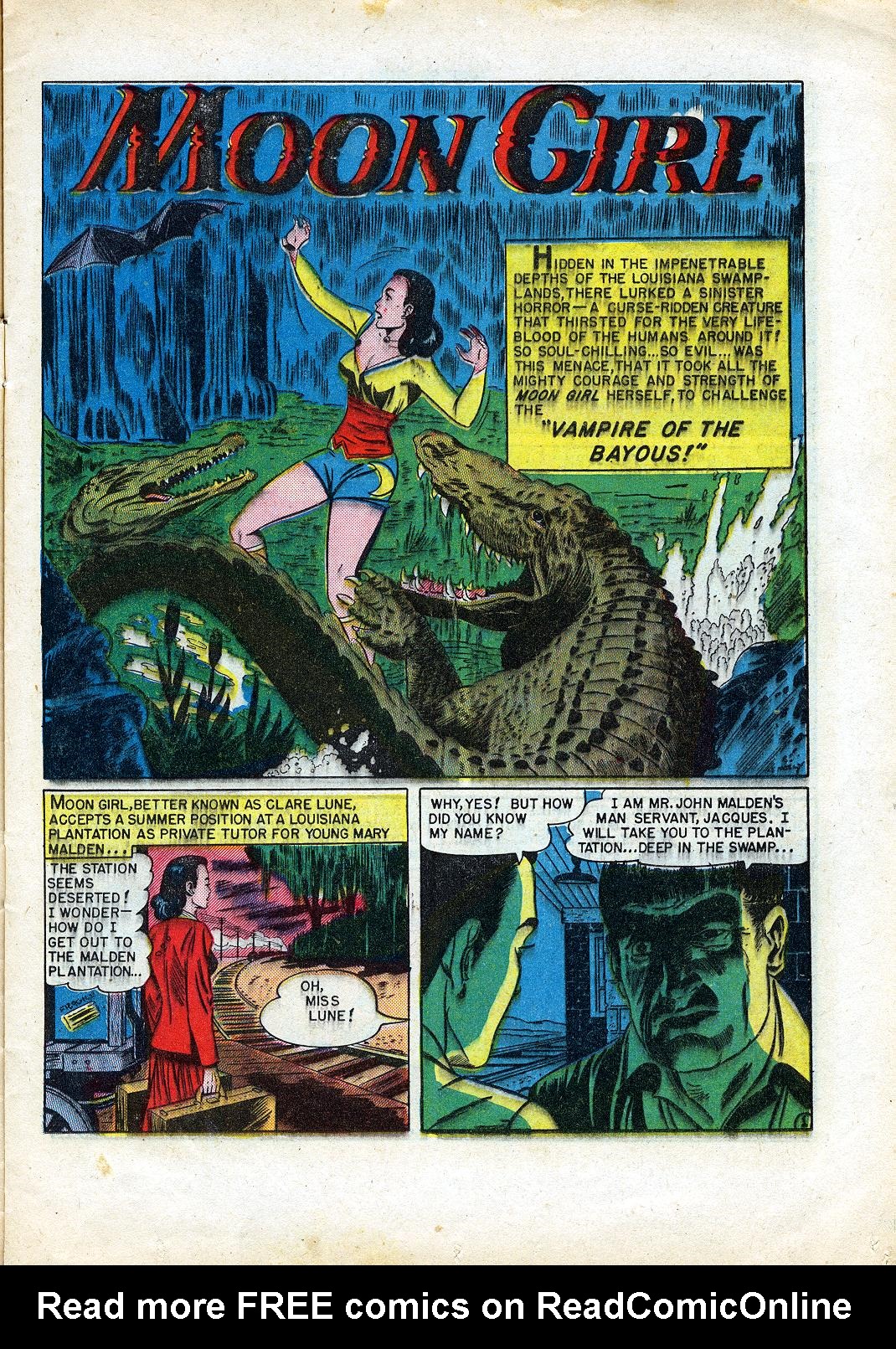 Read online Moon Girl (1947) comic -  Issue #4 - 13