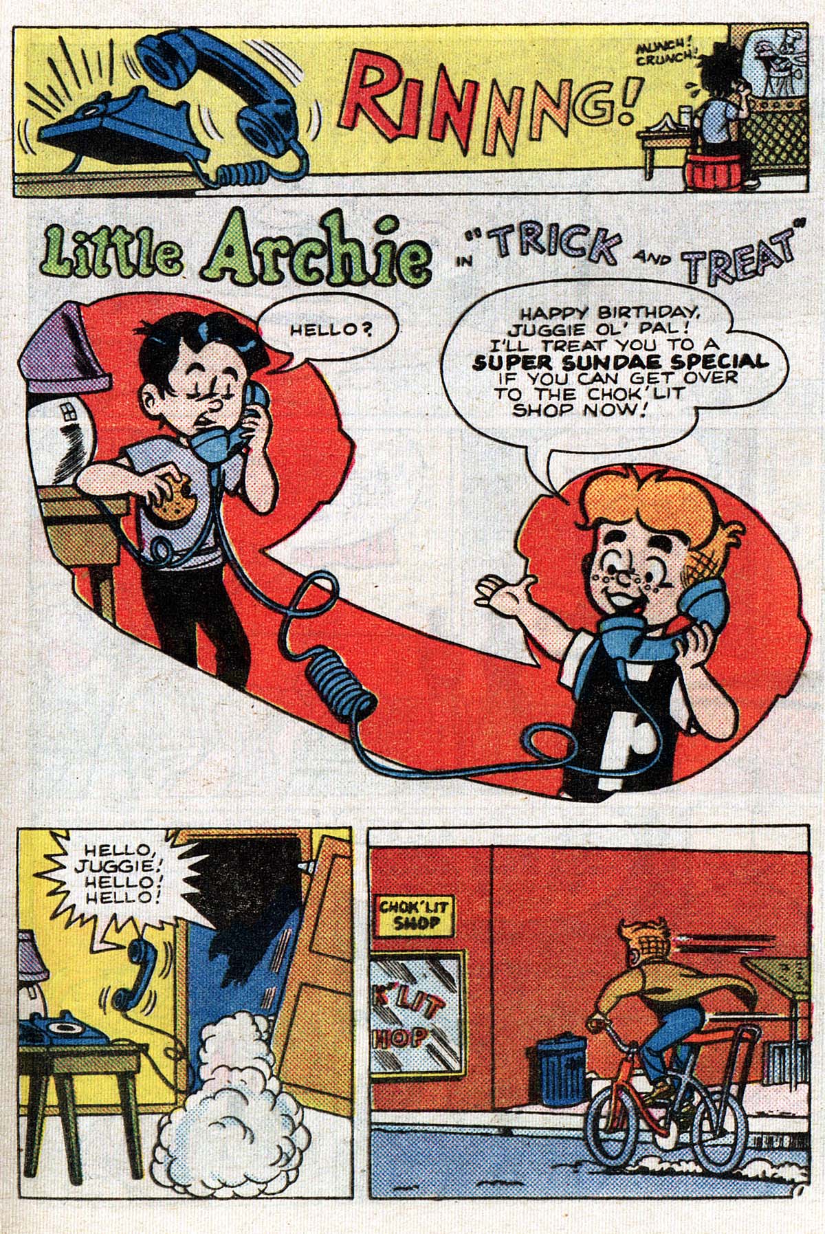 Read online Little Archie Comics Digest Magazine comic -  Issue #15 - 56