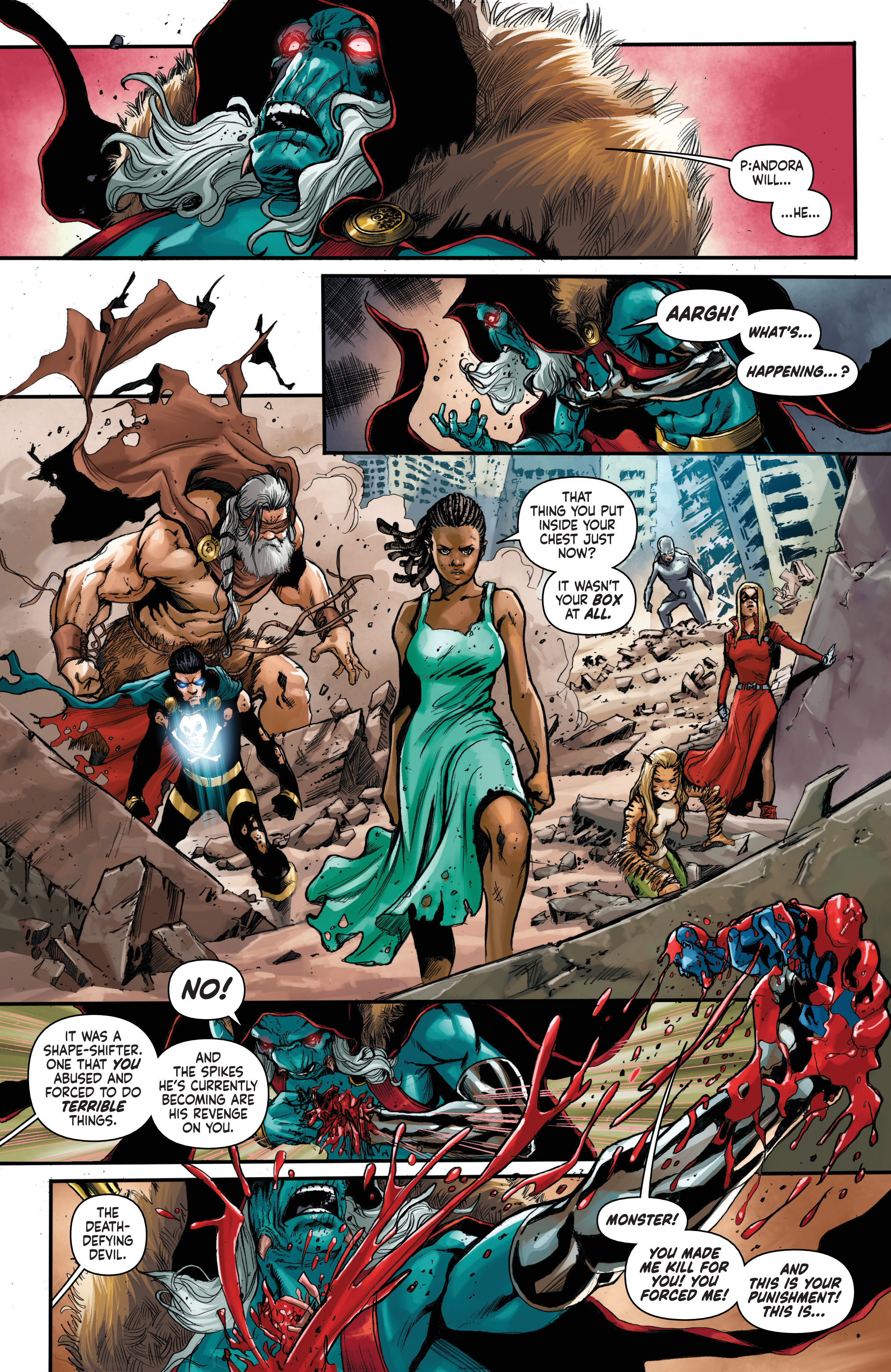 Read online Project Superpowers: Chapter Three comic -  Issue #6 - 20