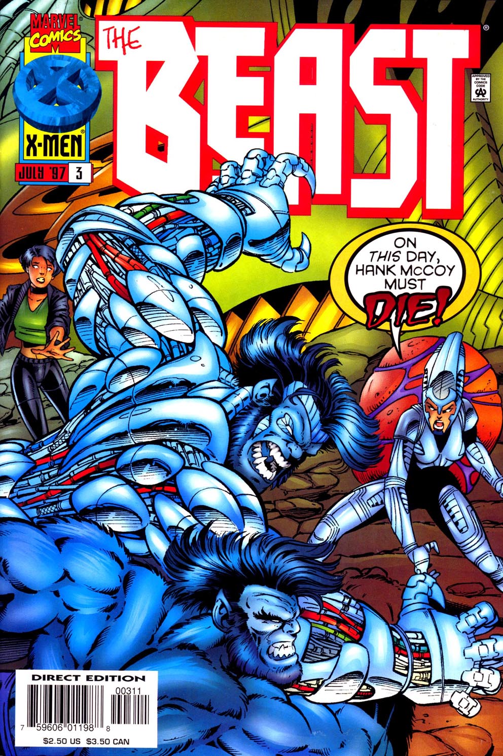 Read online Beast comic -  Issue #3 - 1