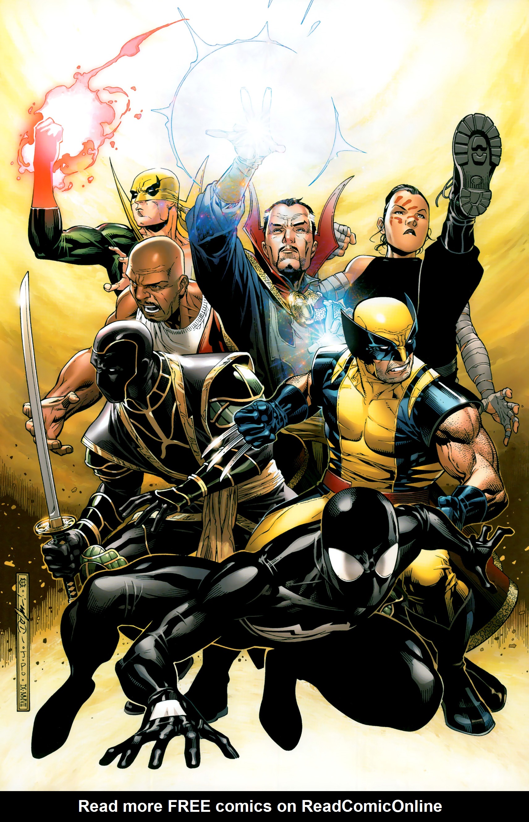 Read online New Avengers Poster Book comic -  Issue # Full - 15