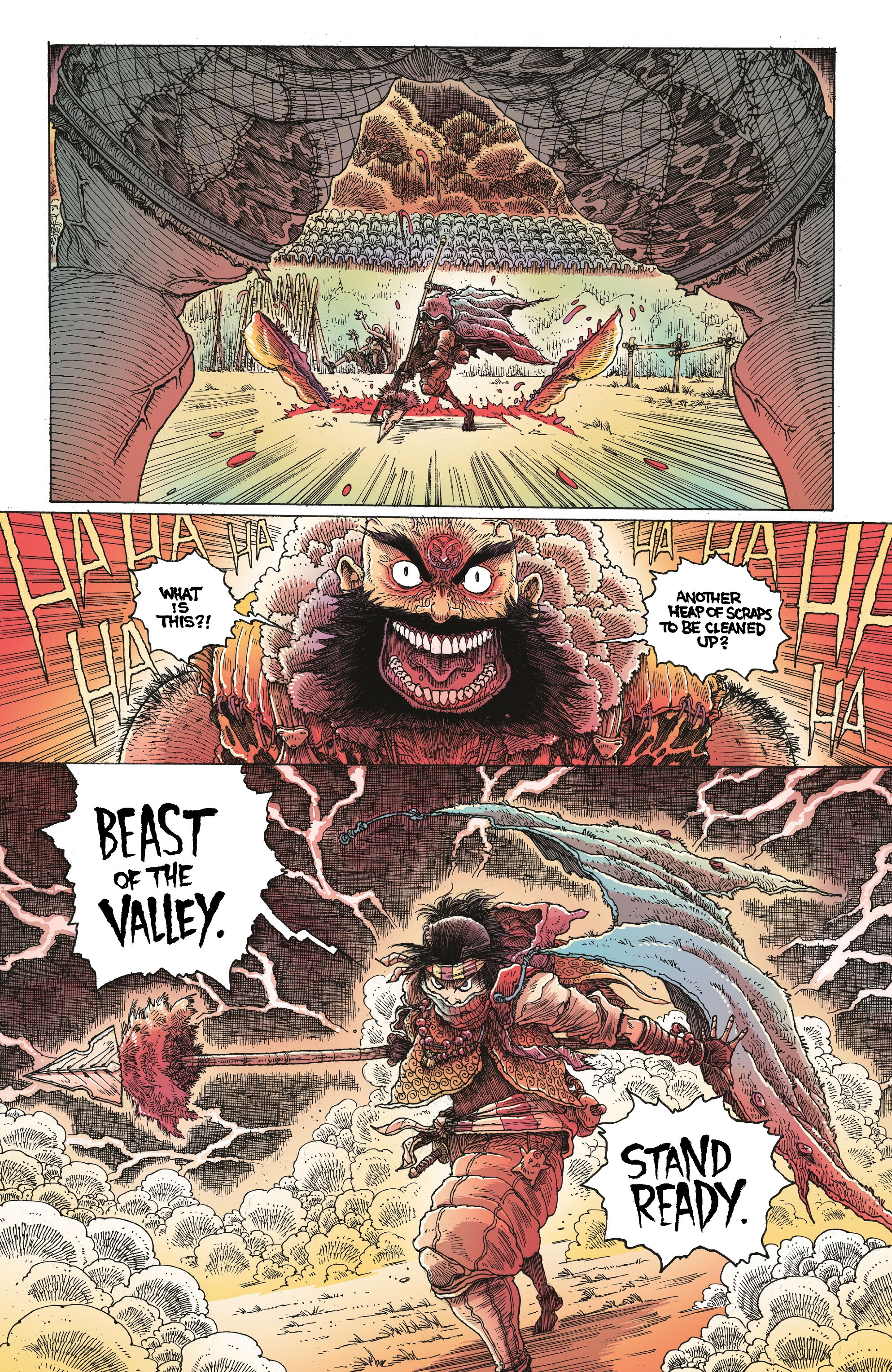 Read online Orphan and the Five Beasts comic -  Issue #1 - 24