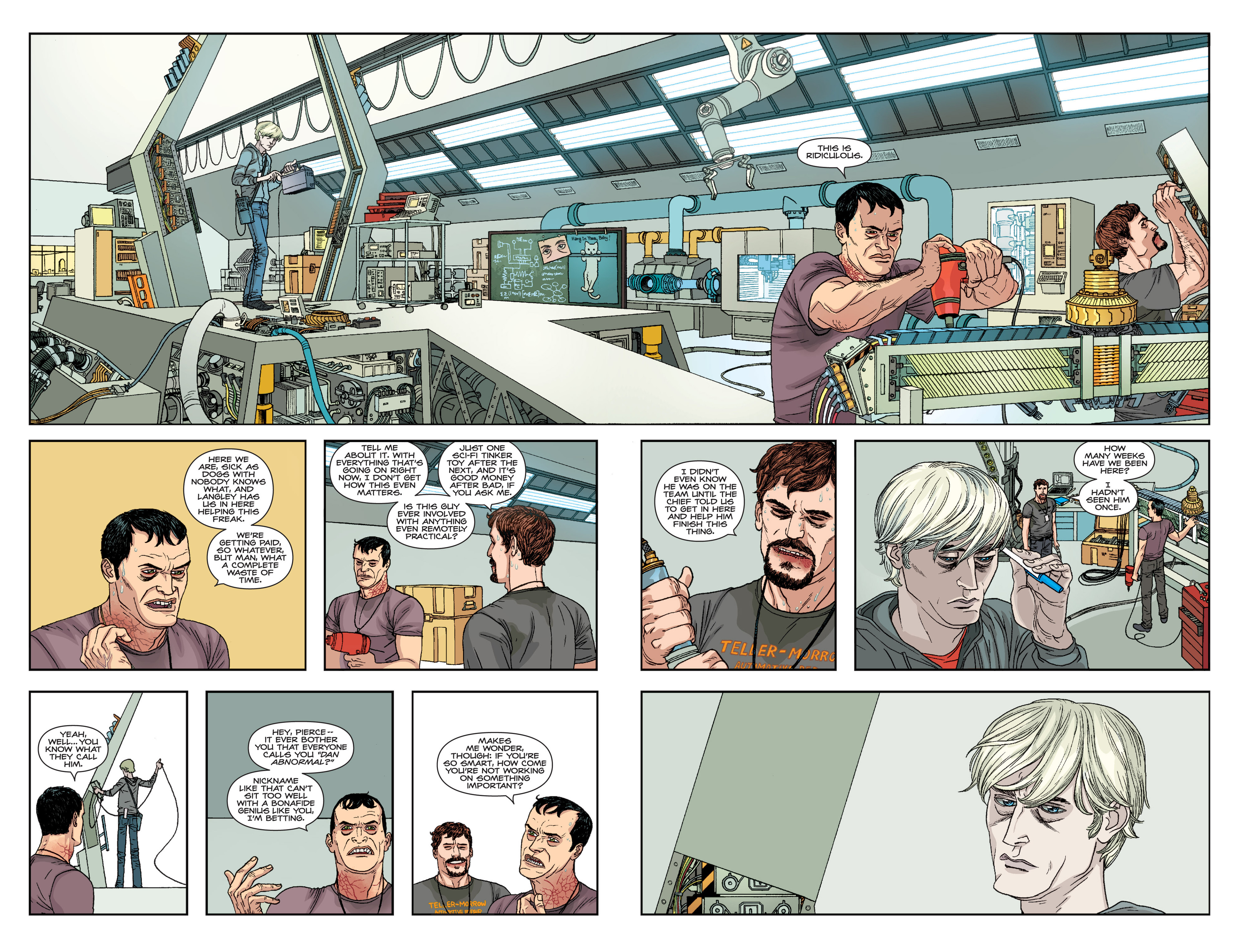 Read online Nowhere Men comic -  Issue #1 - 21