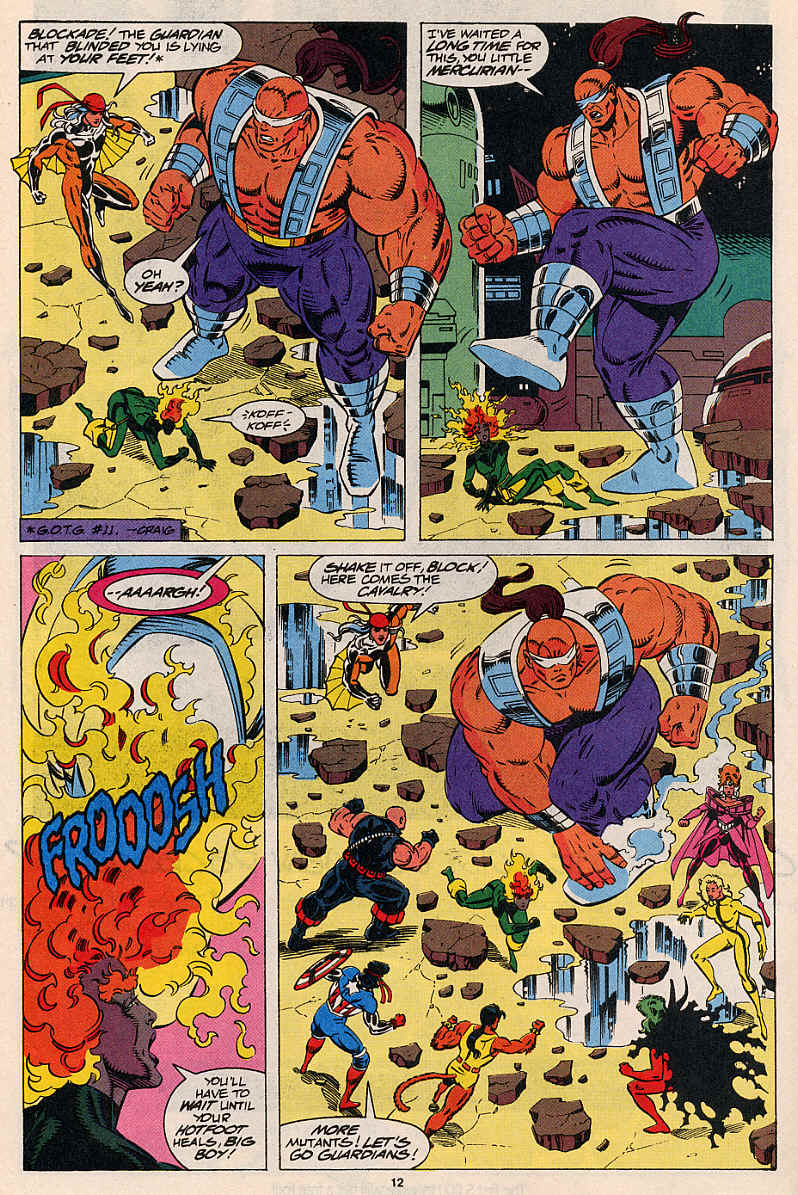 Read online Guardians of the Galaxy (1990) comic -  Issue #39 - 10