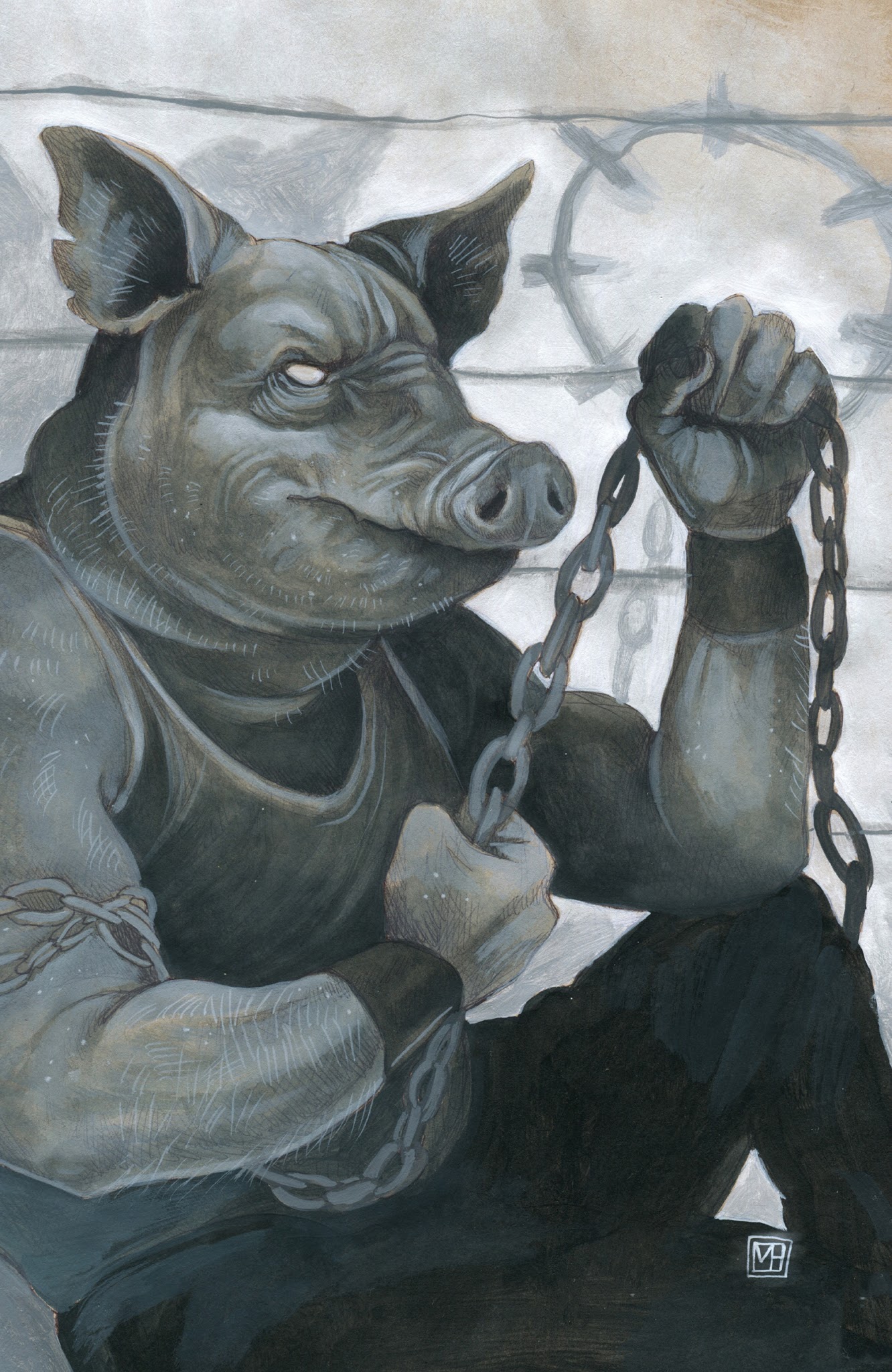 Read online Oink: Heaven's Butcher comic -  Issue # TPB - 118