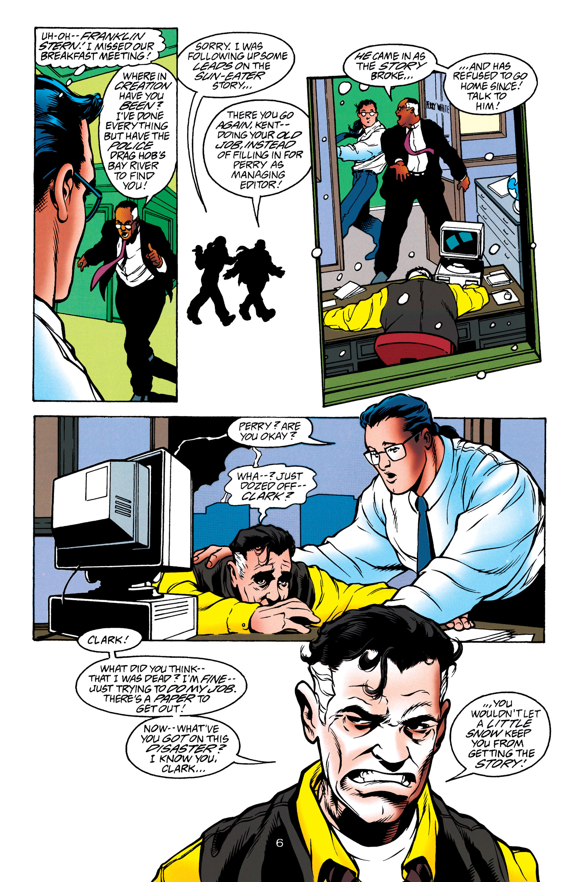 Read online Adventures of Superman (1987) comic -  Issue #540 - 7