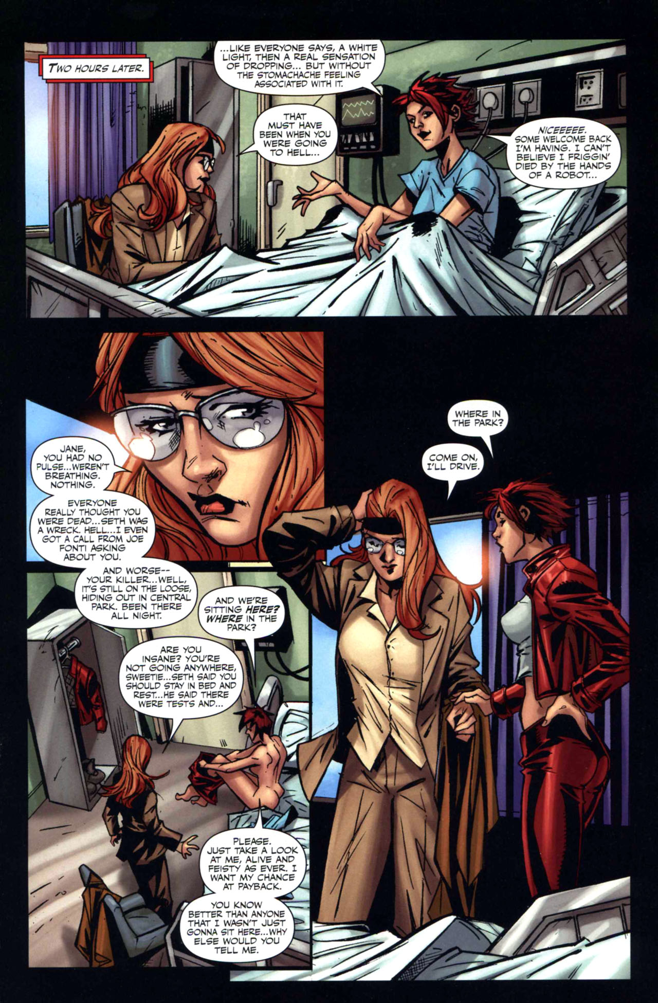 Painkiller Jane Vs. Terminator Issue #4 #4 - English 11