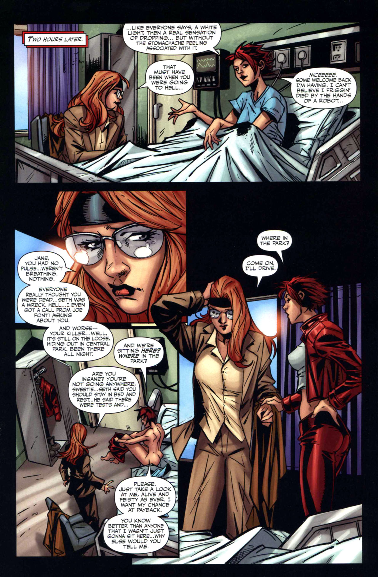 Read online Painkiller Jane Vs. Terminator comic -  Issue #4 - 11