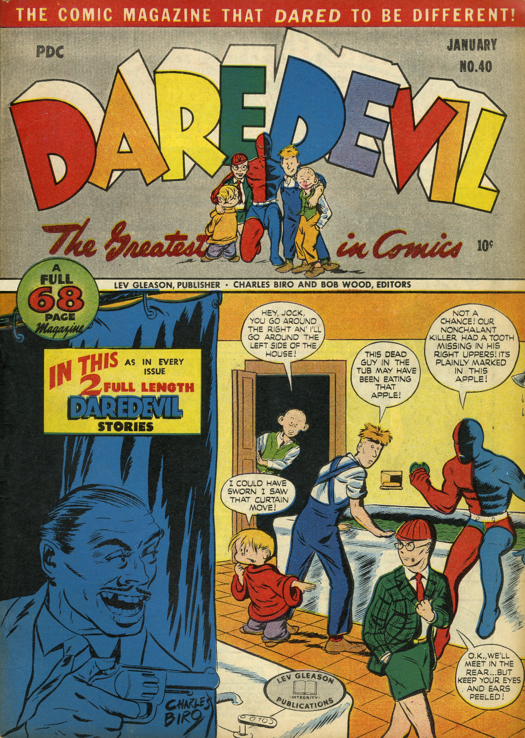 Read online Daredevil (1941) comic -  Issue #40 - 1