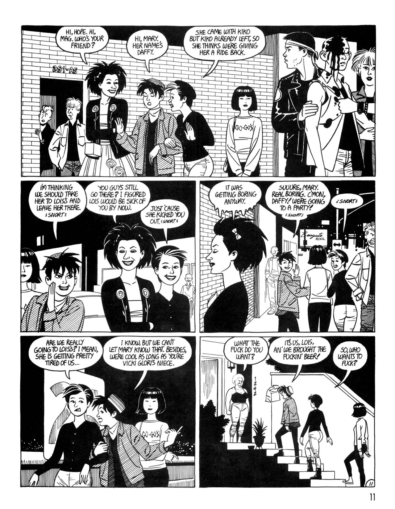 Read online Love and Rockets (1982) comic -  Issue #35 - 13