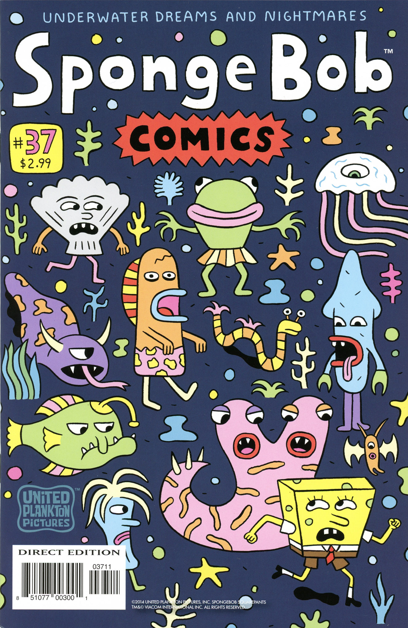 Read online SpongeBob Comics comic -  Issue #37 - 1